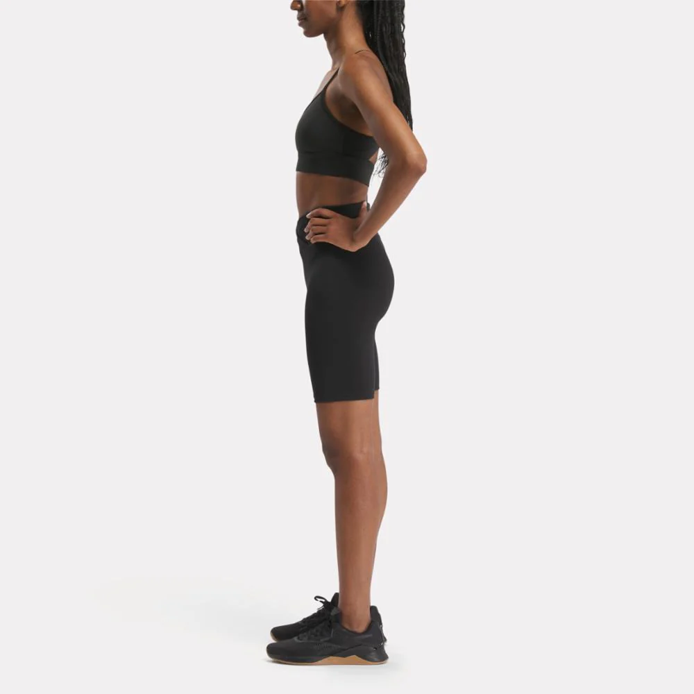 Reebok Apparel Women Workout Ready Basic Bike Shorts NIGHT BLACK - Image 2