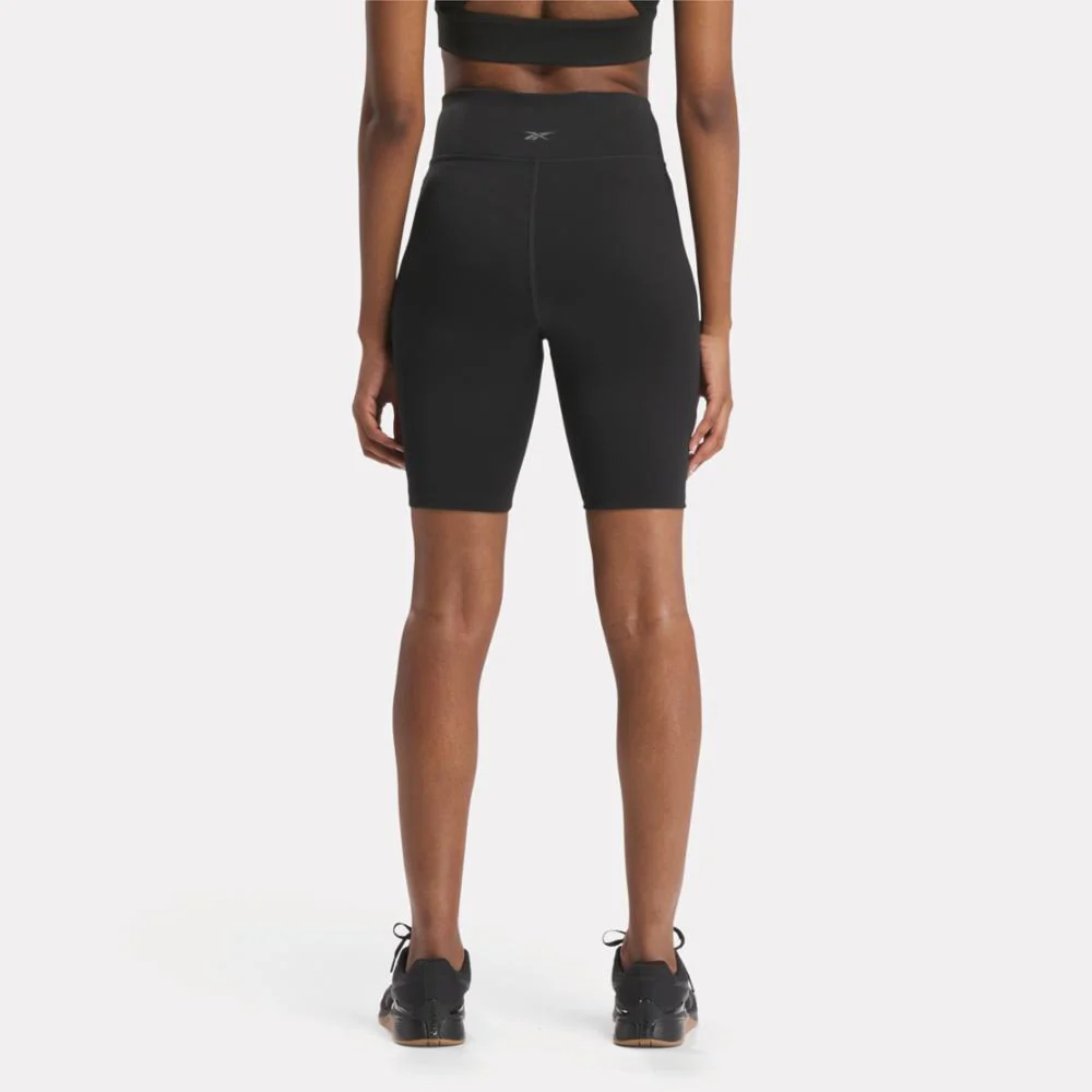 Reebok Apparel Women Workout Ready Basic Bike Shorts NIGHT BLACK - Image 3