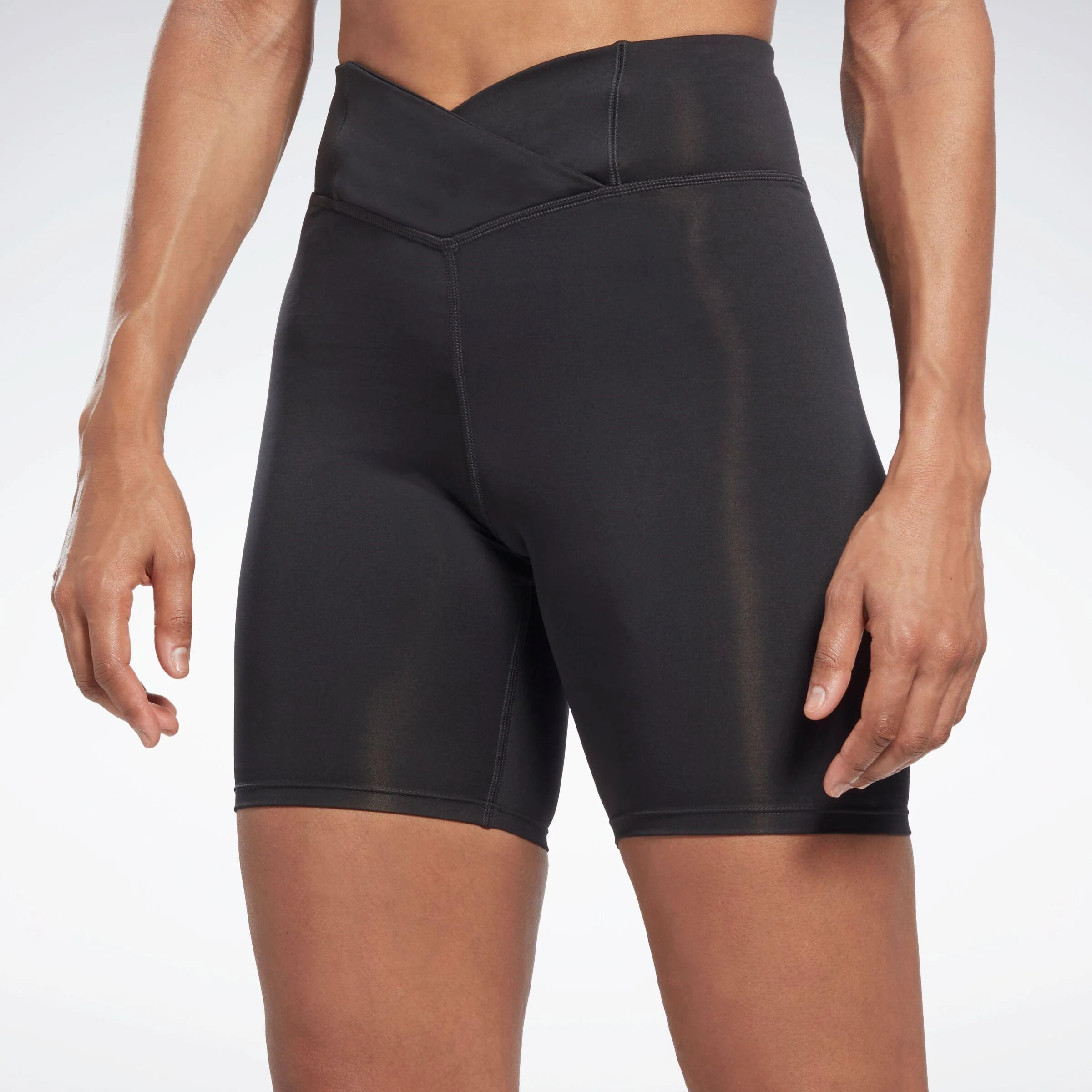 Reebok Apparel Women Workout Ready Basic Bike Shorts NIGHT BLACK - Image 5