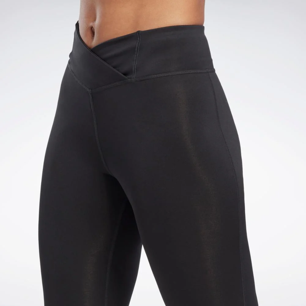Reebok Apparel Women Workout Ready Basic High-Rise Leggings NGHBLK - Image 4