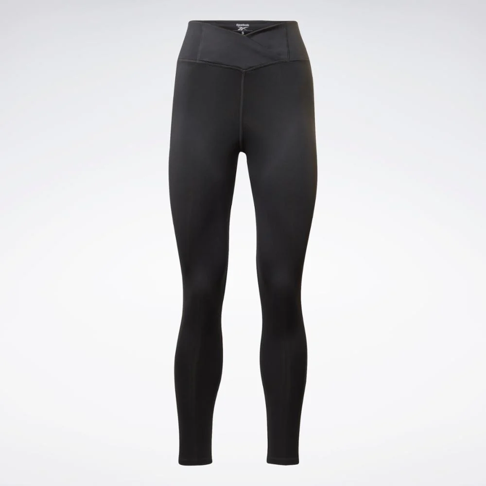 Reebok Apparel Women Workout Ready Basic High-Rise Leggings NGHBLK - Image 6