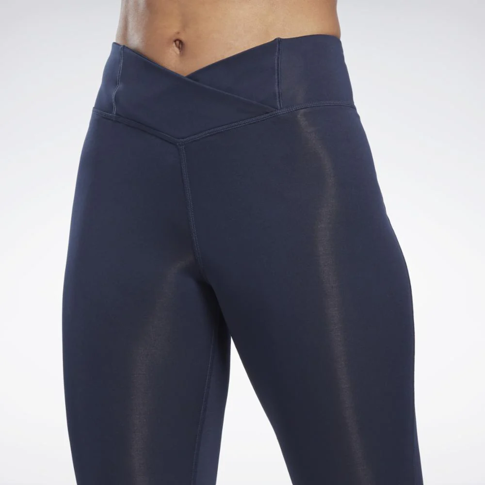 Reebok Apparel Women Workout Ready Basic High-Rise Leggings VECNAV - Image 5