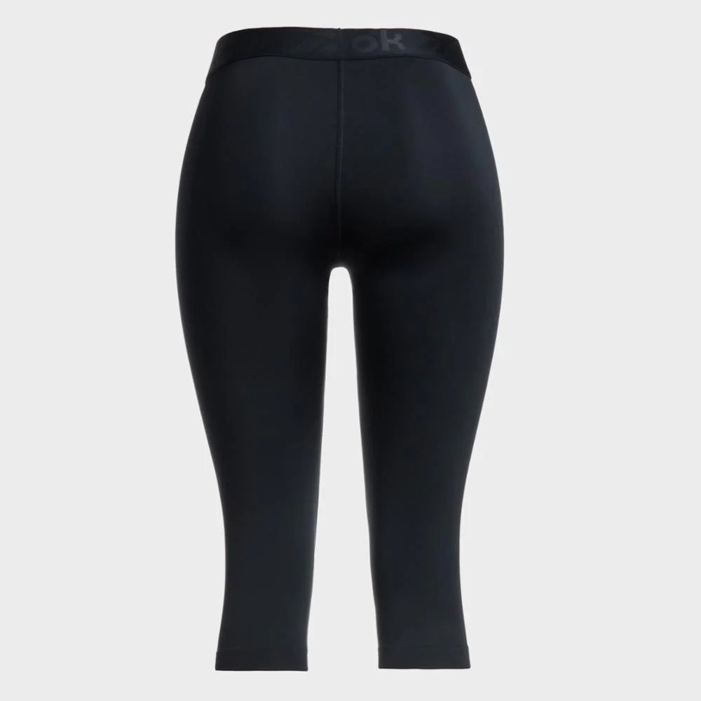 Reebok Apparel Women Workout Ready Capri Tights BLACK - Image 2