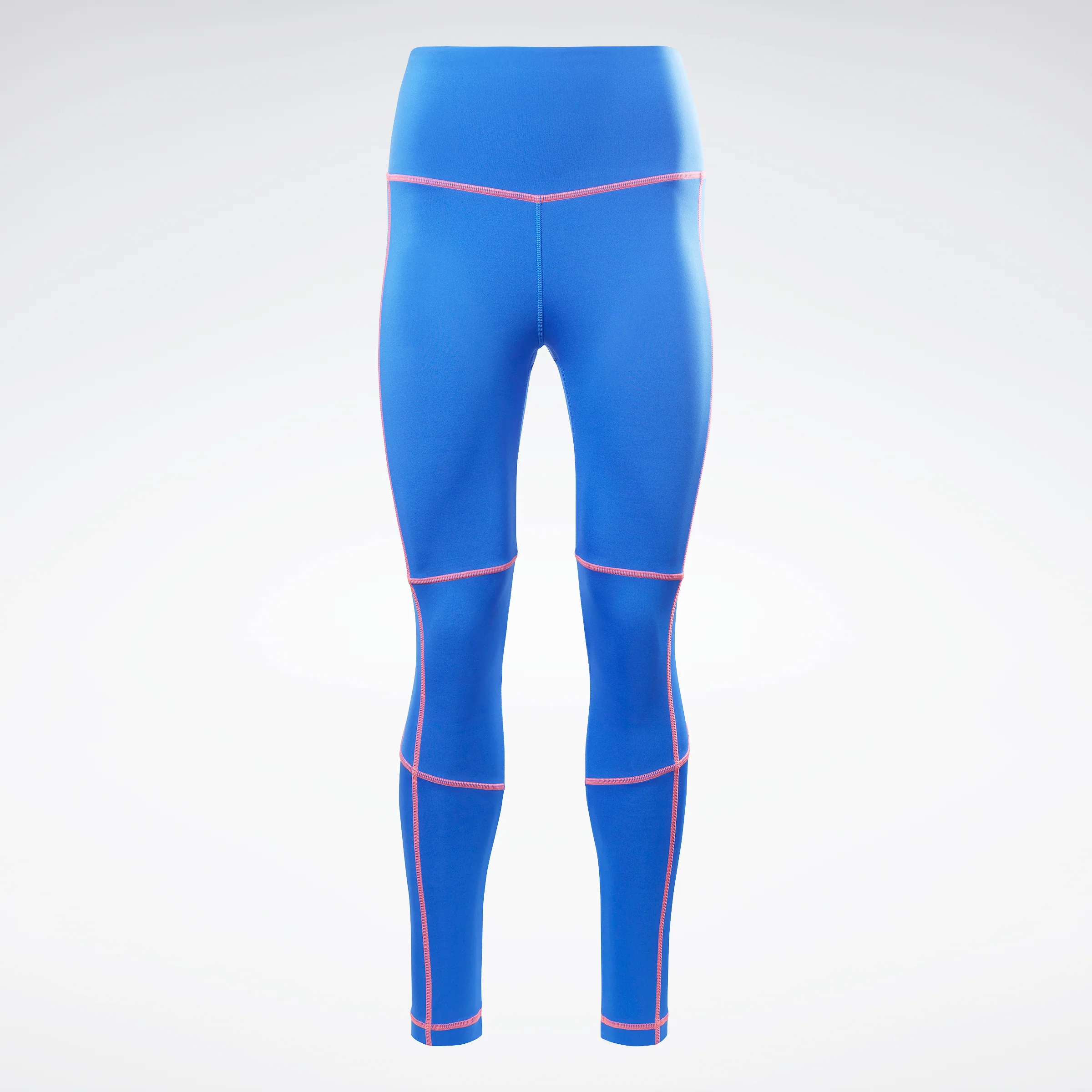 Reebok Apparel Women Workout Ready High-Rise Detail Leggings Coublu - Image 6