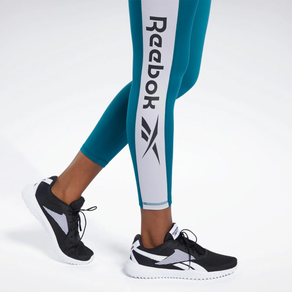 Reebok Apparel Women Workout Ready Logo Tights HERTEA - Image 5