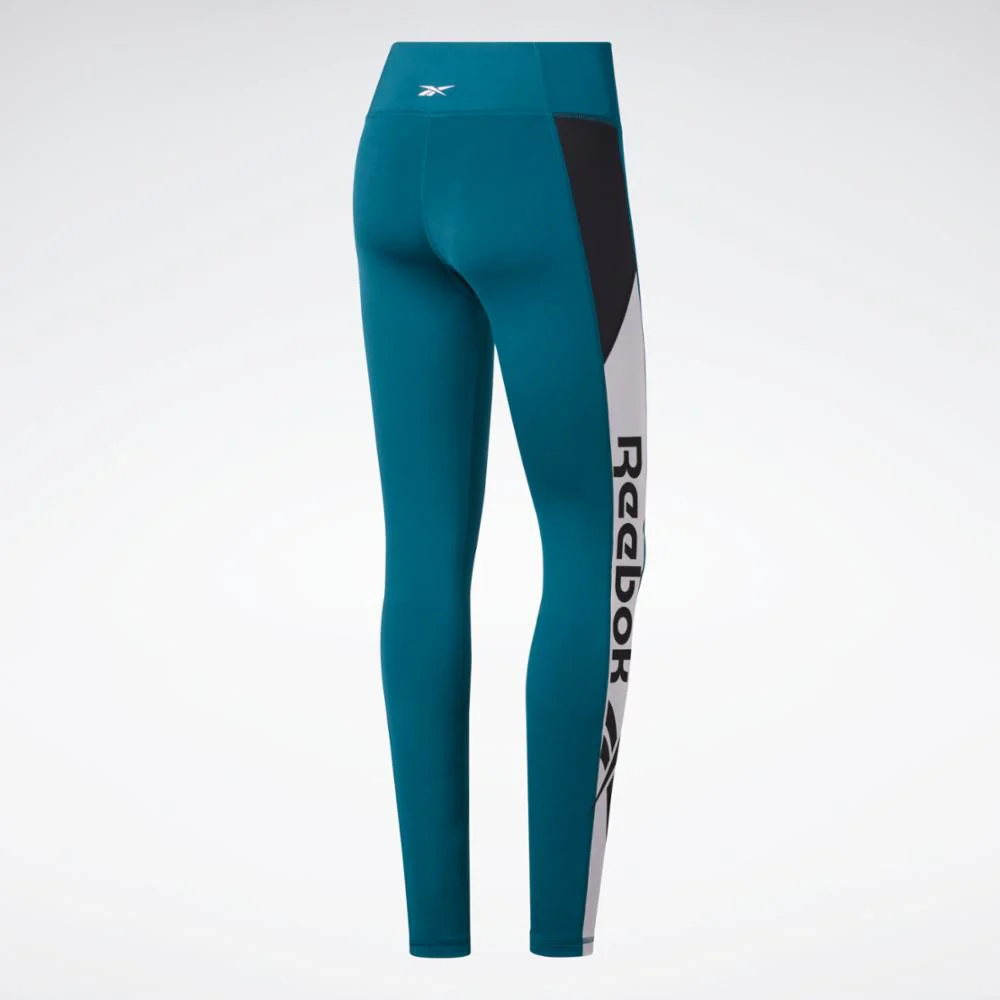Reebok Apparel Women Workout Ready Logo Tights HERTEA - Image 8