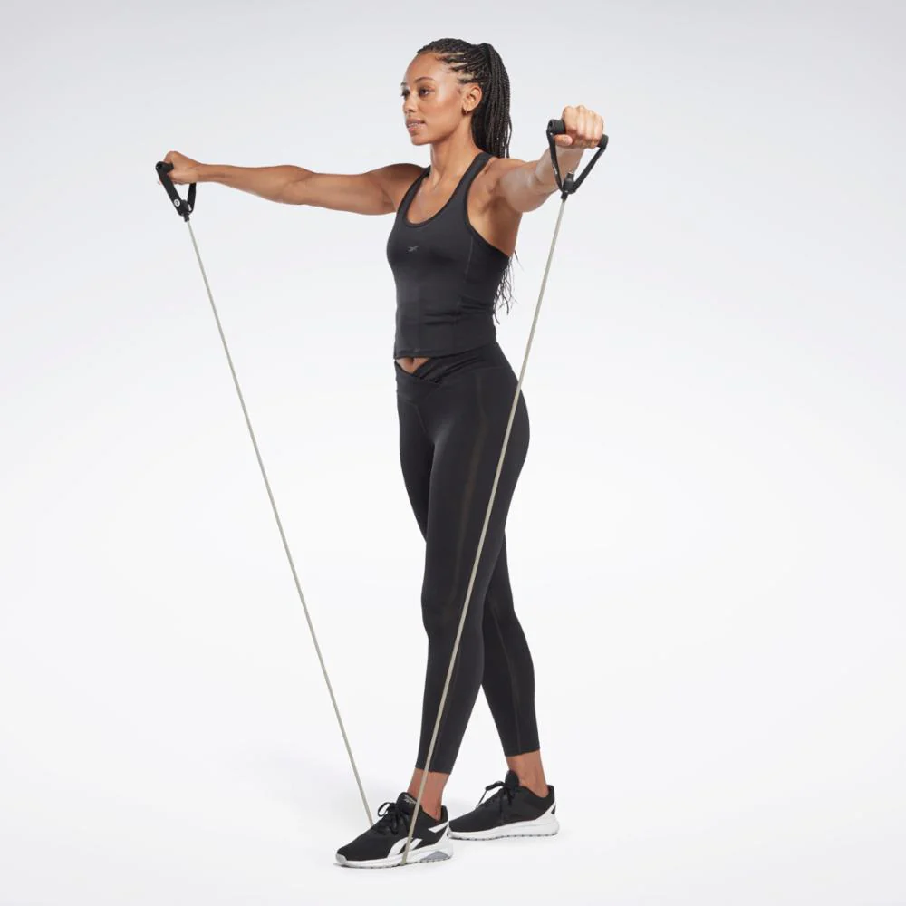 Reebok Apparel Women Workout Ready Pant Program Leggings NGHBLK - Image 2