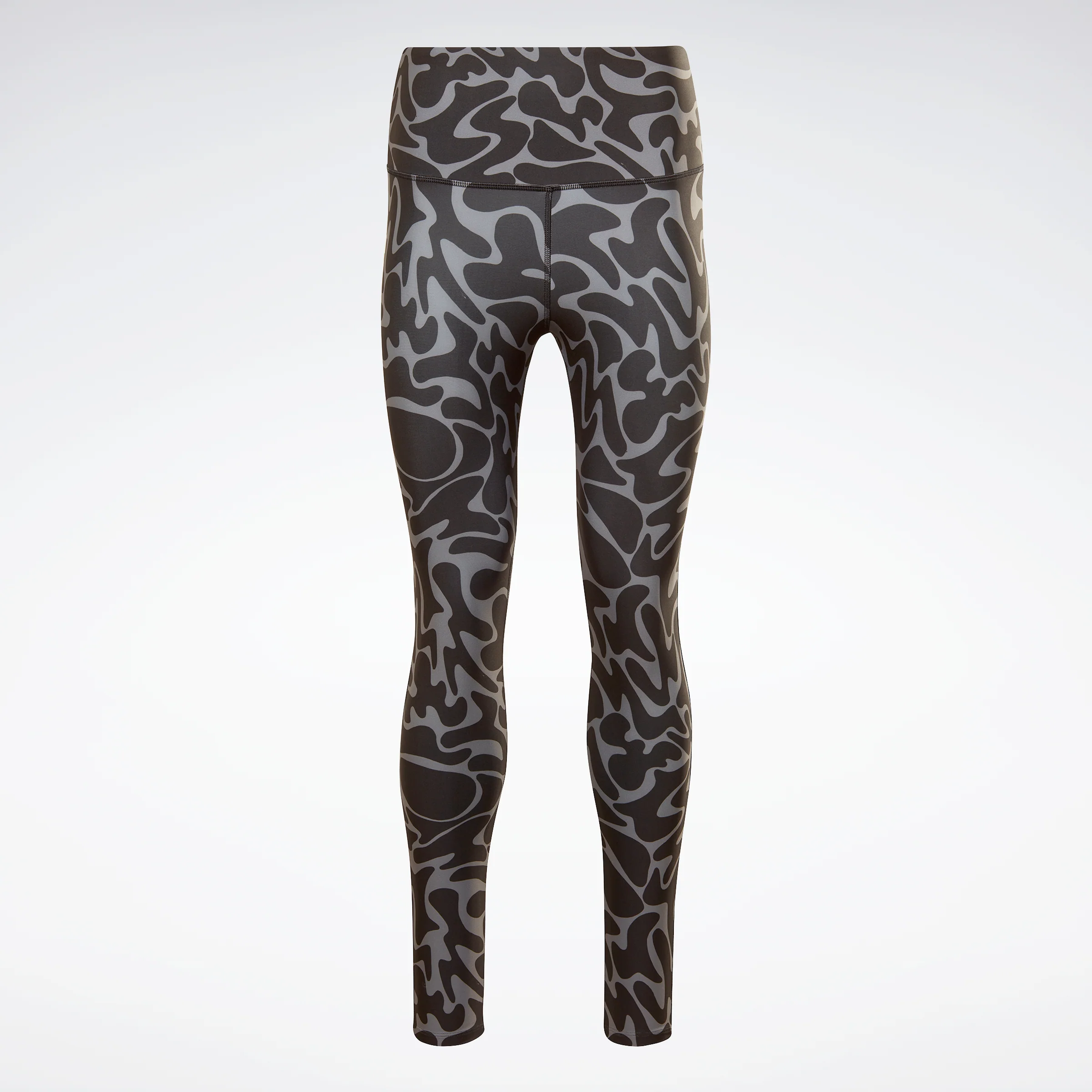 Reebok Apparel Women Workout Ready Printed Leggings Black - Image 6