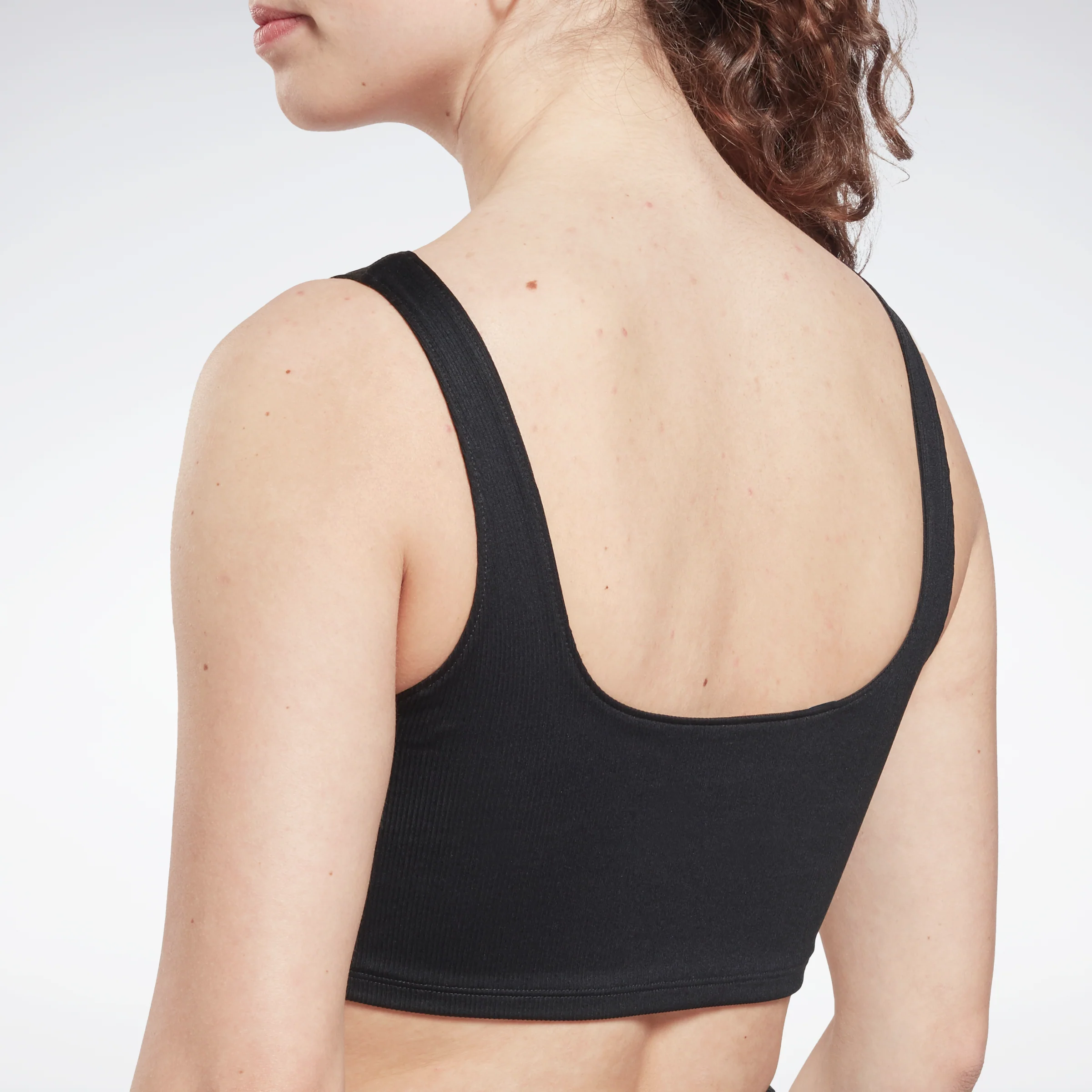 Reebok Apparel Women Workout Ready Rib Bralette Black - Image 5