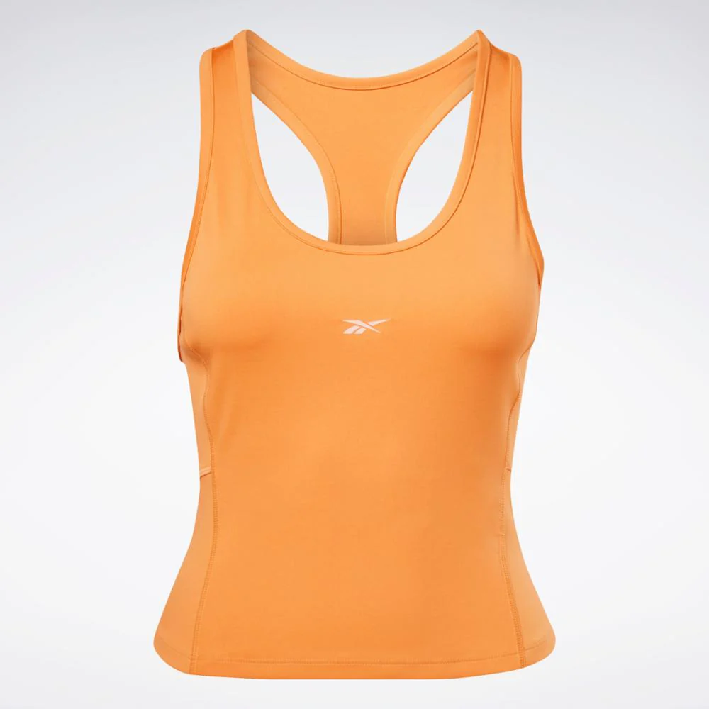 Reebok Apparel Women Workout Ready Simple Polyester Tank Top PEAFUZ - Image 6