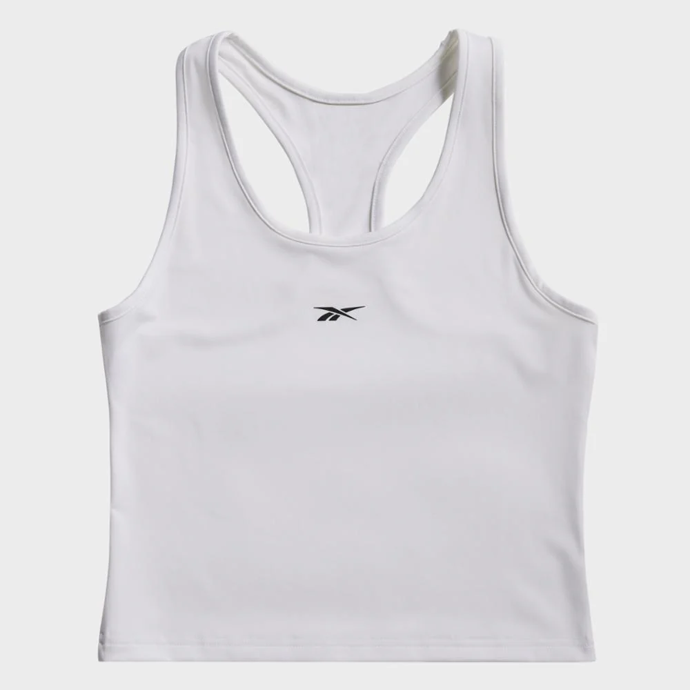 Reebok Apparel Women Workout Ready Simple Tank Top WHITE