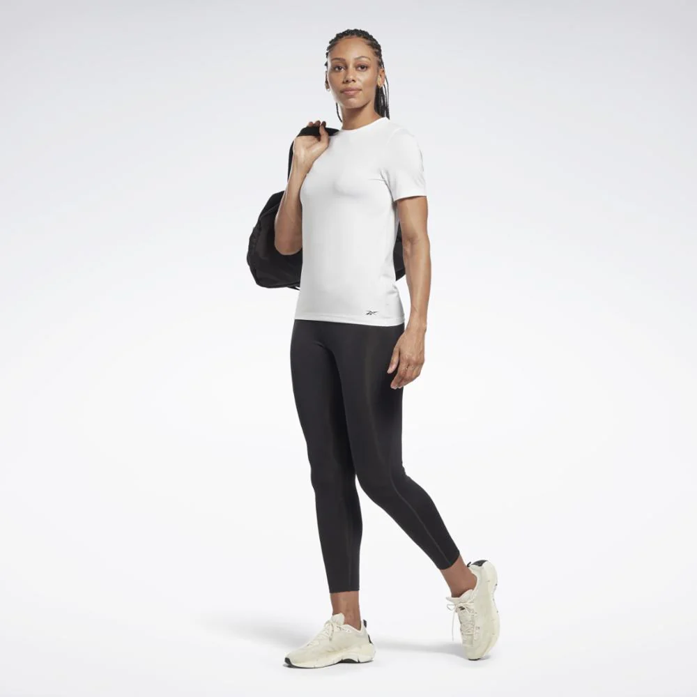 Reebok Apparel Women Workout Ready Speedwick T-Shirt WHITE - Image 2