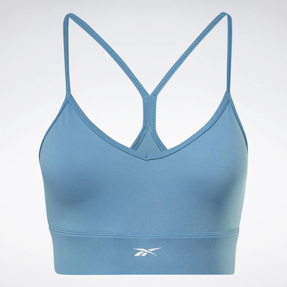 Reebok Apparel Women Workout Ready Sports Bra STEBLU - Image 6