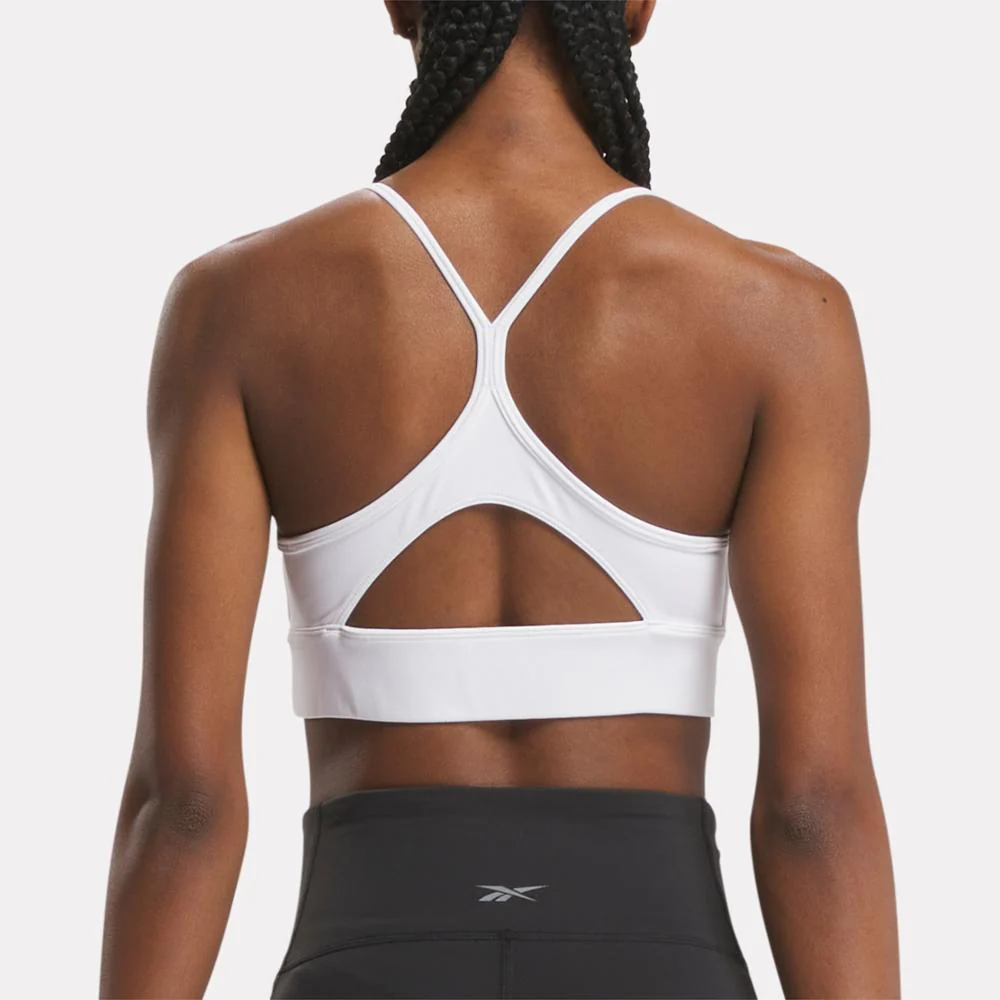 Reebok Apparel Women Workout Ready Sports Bra WHITE - Image 3