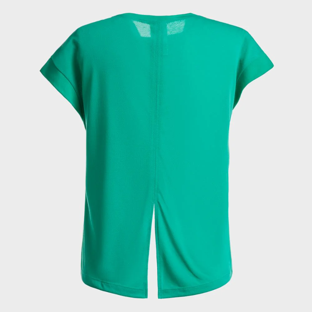 Reebok Apparel Women Workout Ready Supremium Detail T-Shirt COUGRN - Image 2