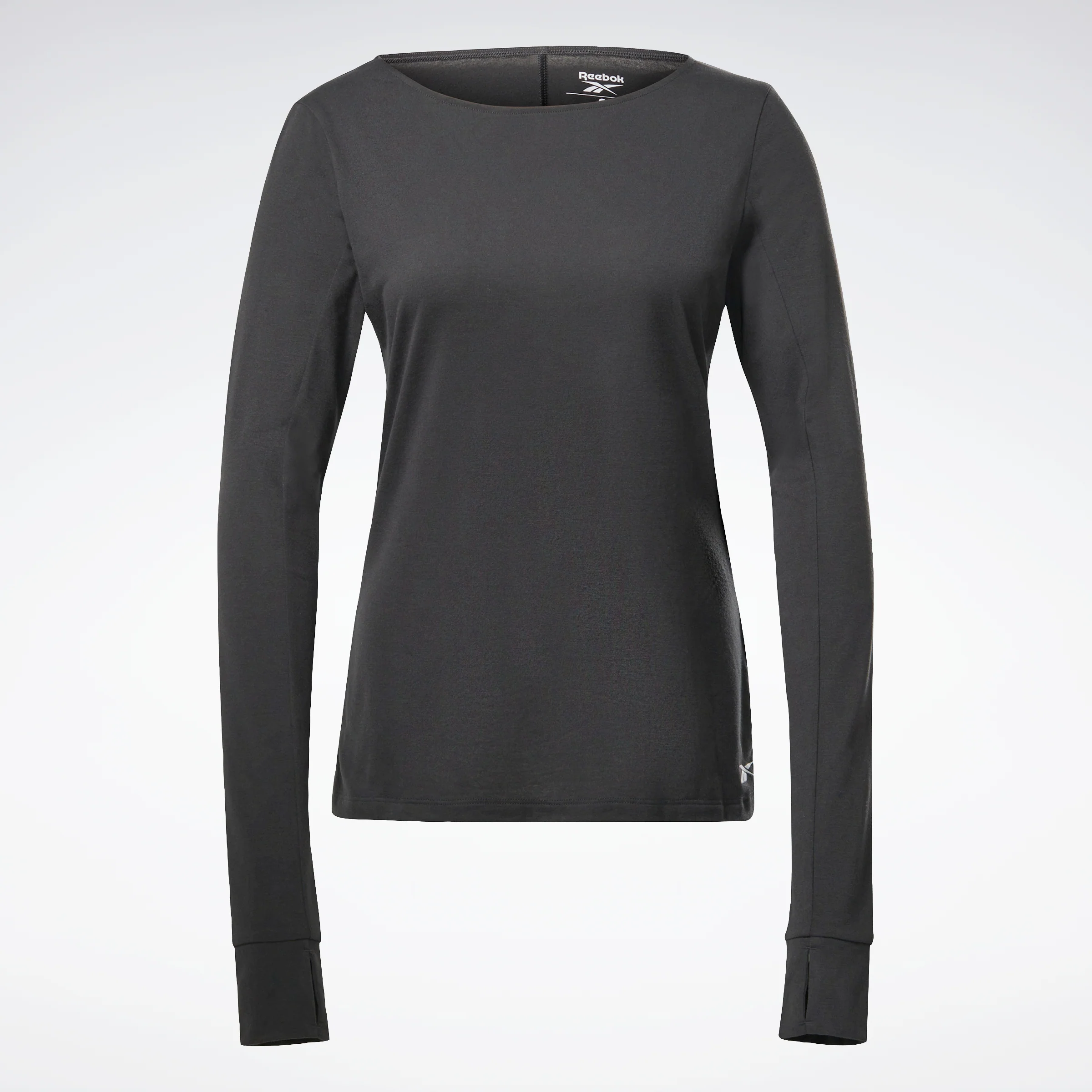 Reebok Apparel Women Workout Ready Supremium Long-Sleeve Top T-Long-Sleeve Top Nghblk - Image 6
