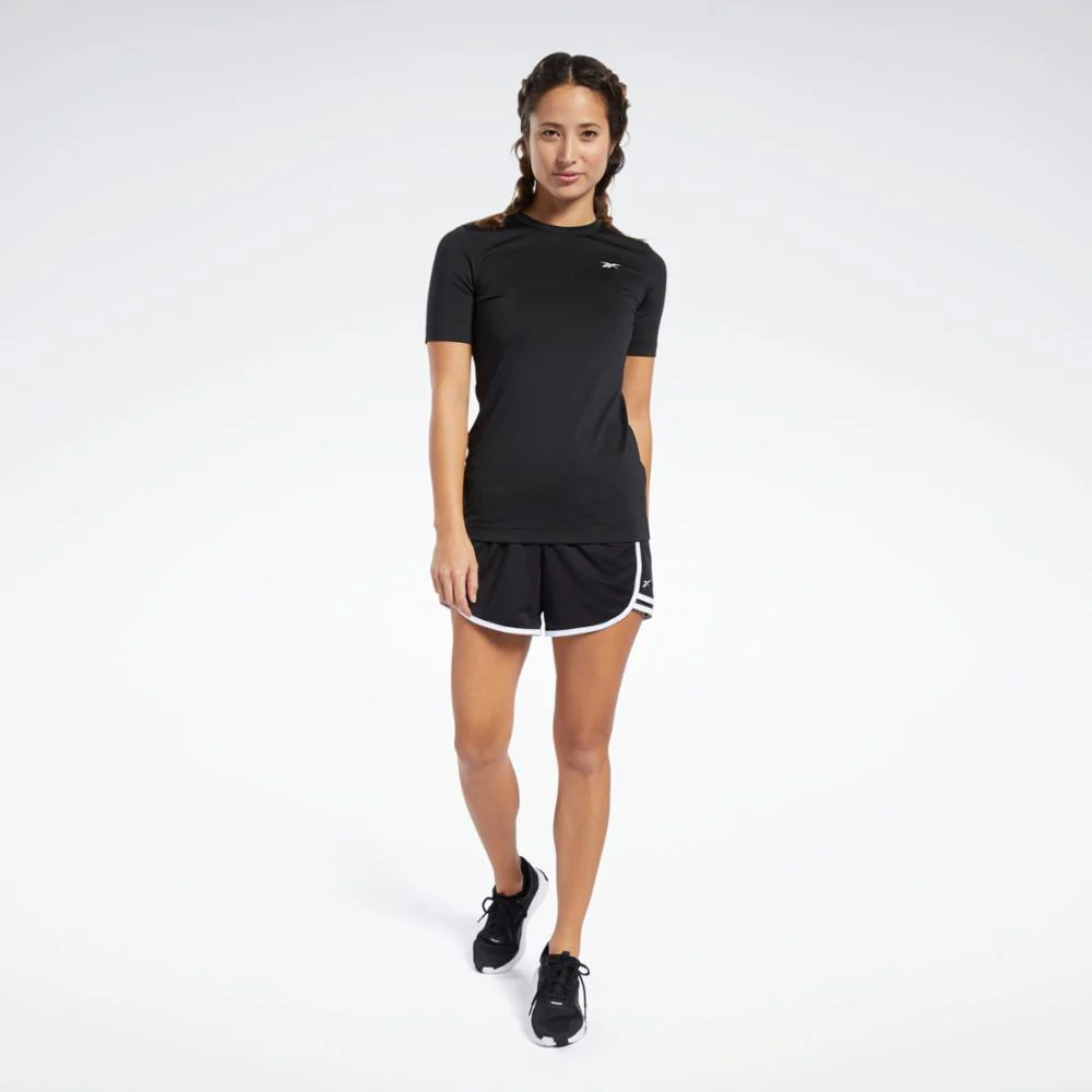 Reebok Apparel Women Workout Ready Supremium Tee BLACK