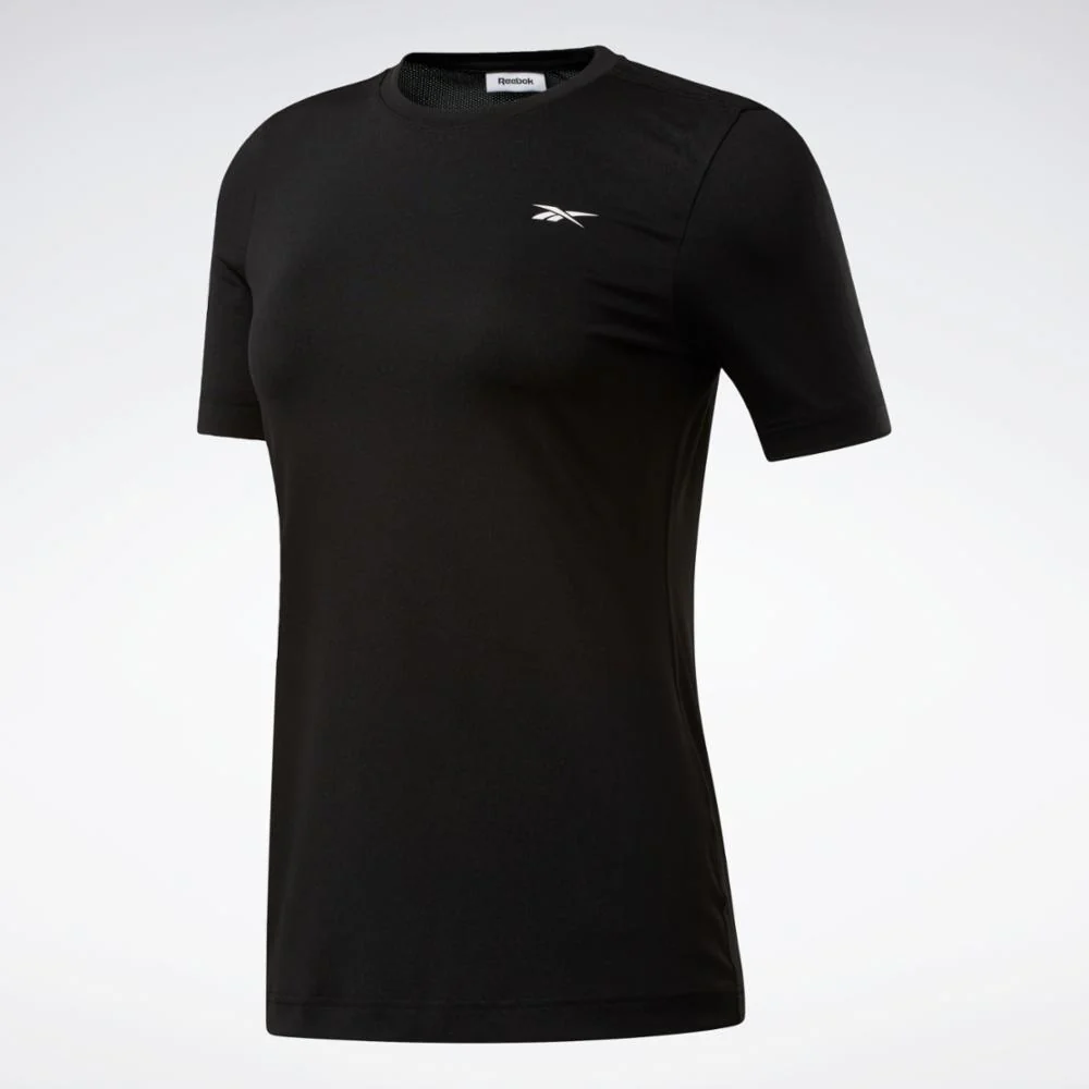 Reebok Apparel Women Workout Ready Supremium Tee BLACK - Image 7