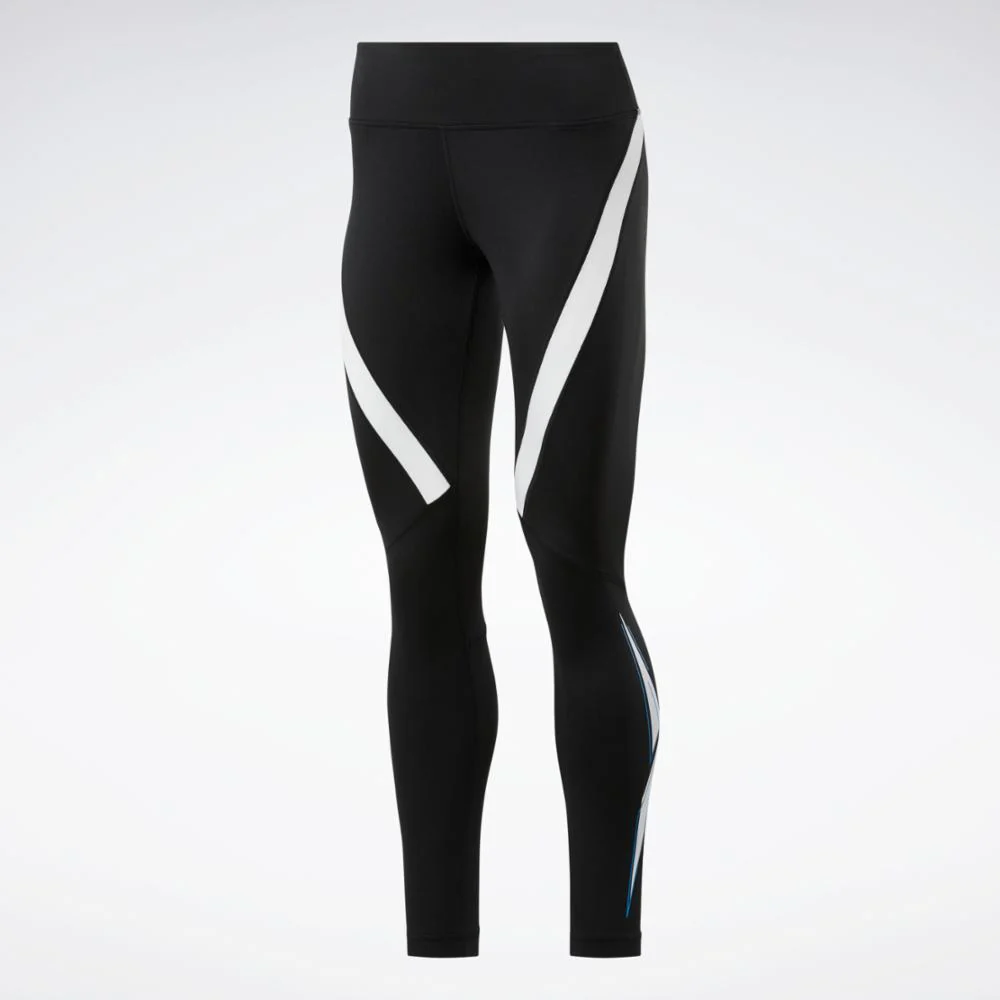 Reebok Apparel Women Workout Ready Vector Leggings NGHBLK - Image 7