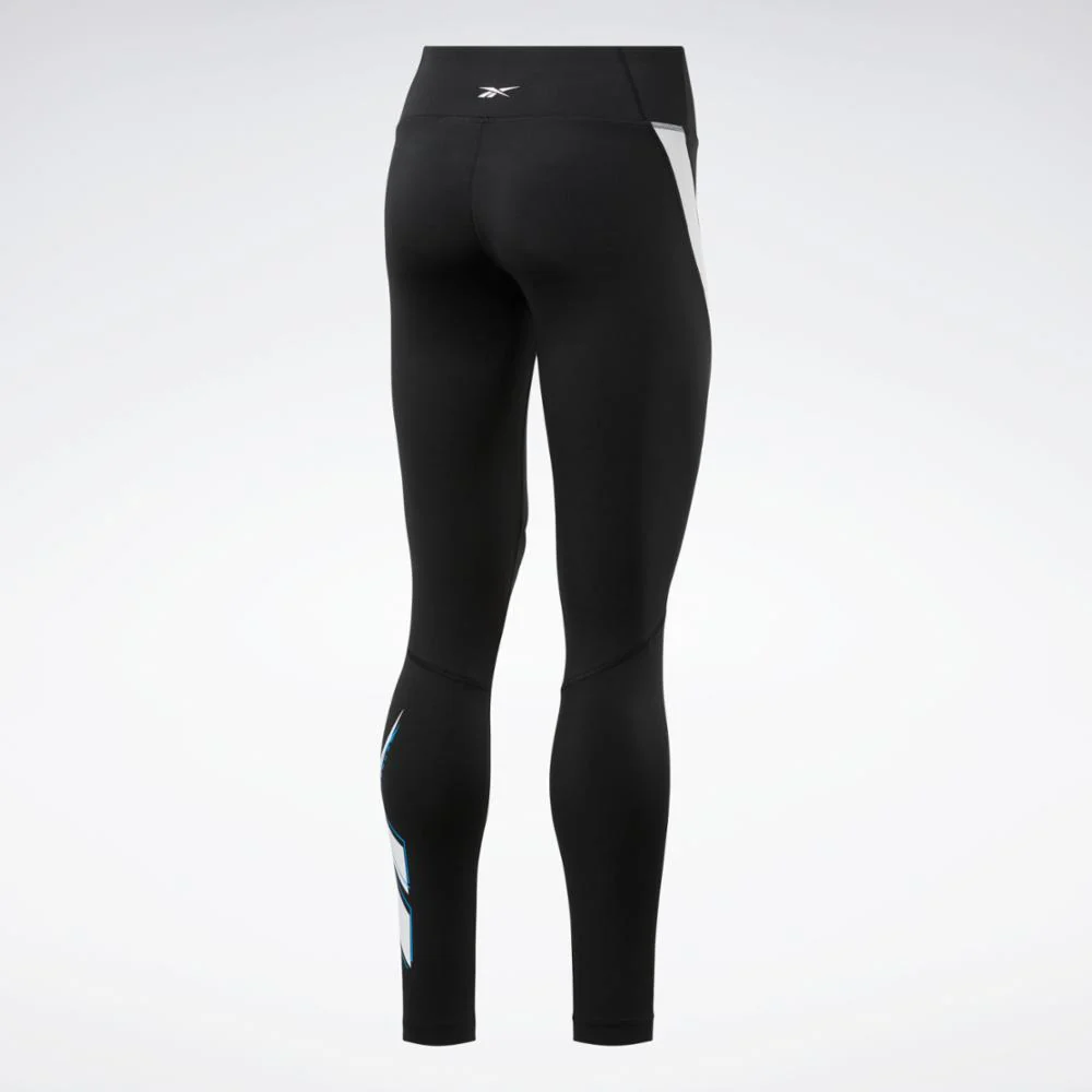 Reebok Apparel Women Workout Ready Vector Leggings NGHBLK - Image 8