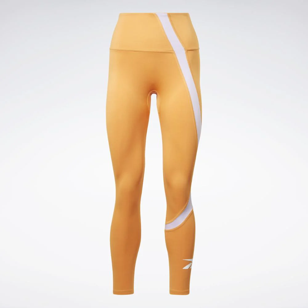 Reebok Apparel Women Workout Ready Vector Leggings PEAFUZ - Image 6
