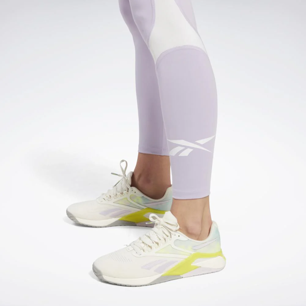 Reebok Apparel Women Workout Ready Vector Leggings PUROAS - Image 4