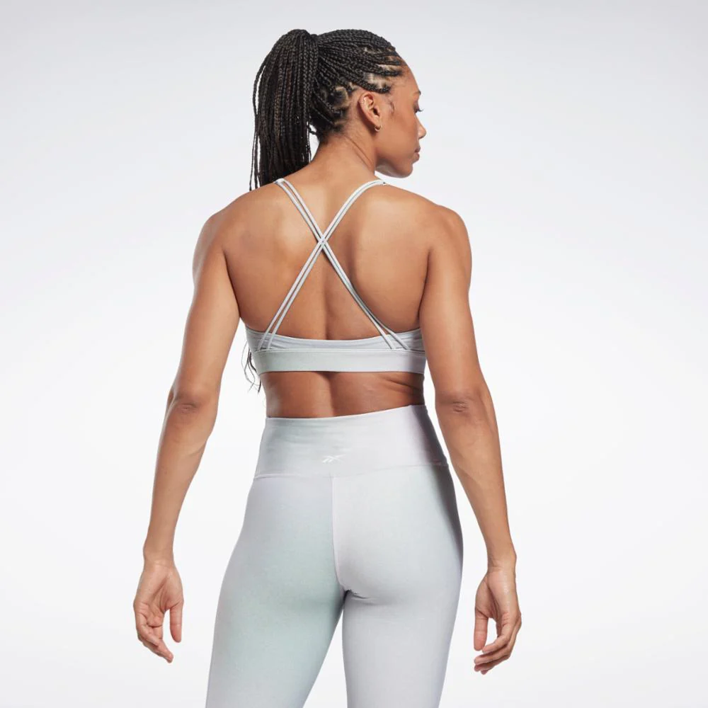 Reebok Apparel Women Yoga Strappy Sports Bra PUROAS - Image 3
