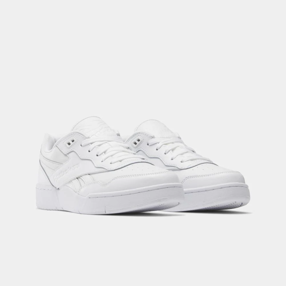 Reebok Footwear Kids BB 4000 II Shoes - Grade School FTWR WHT/PURE GRY 3/FTWR WHT - Image 2