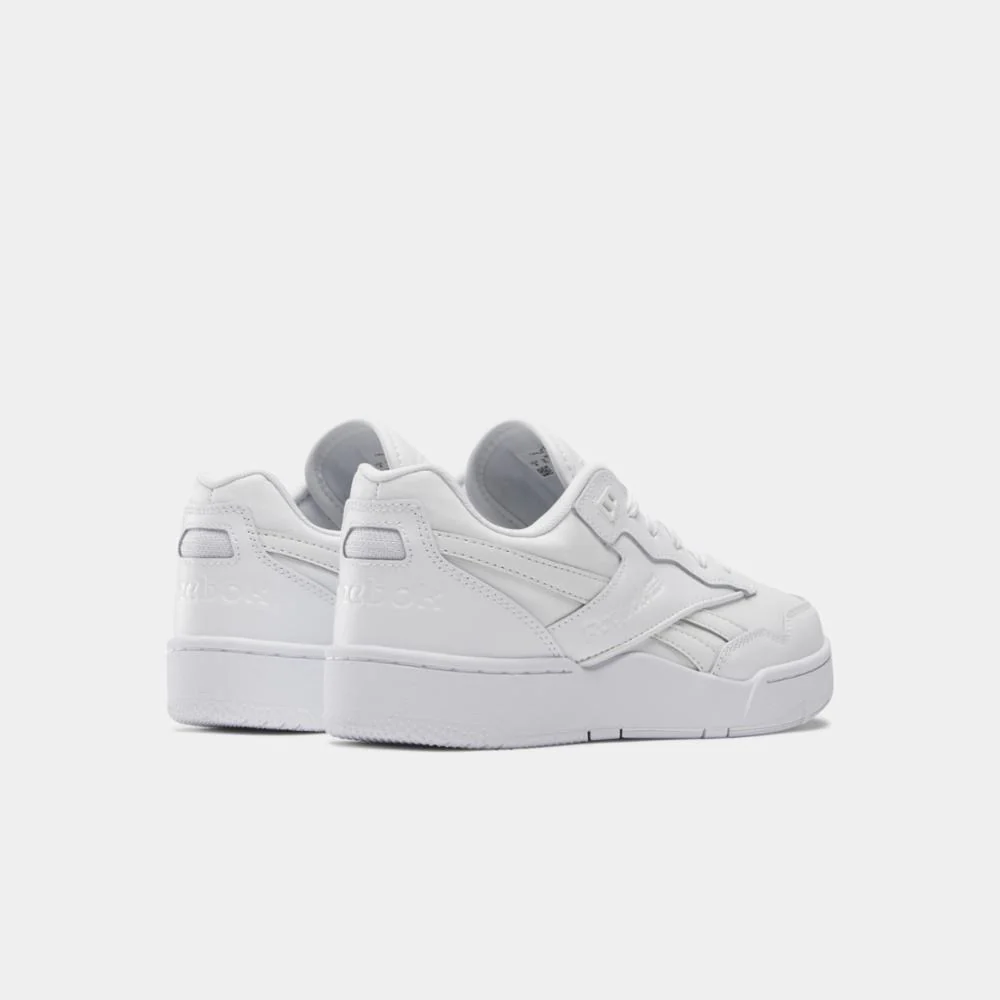 Reebok Footwear Kids BB 4000 II Shoes - Grade School FTWR WHT/PURE GRY 3/FTWR WHT - Image 3