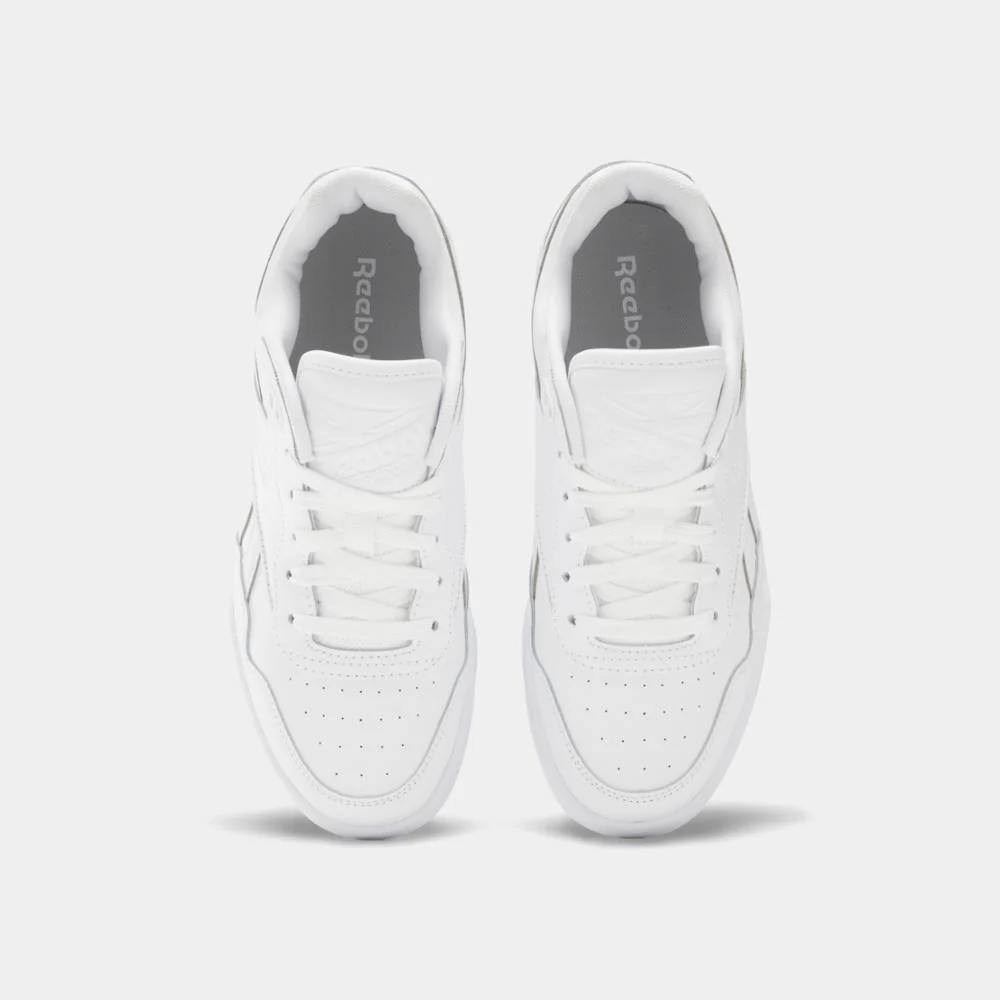 Reebok Footwear Kids BB 4000 II Shoes - Grade School FTWR WHT/PURE GRY 3/FTWR WHT - Image 5