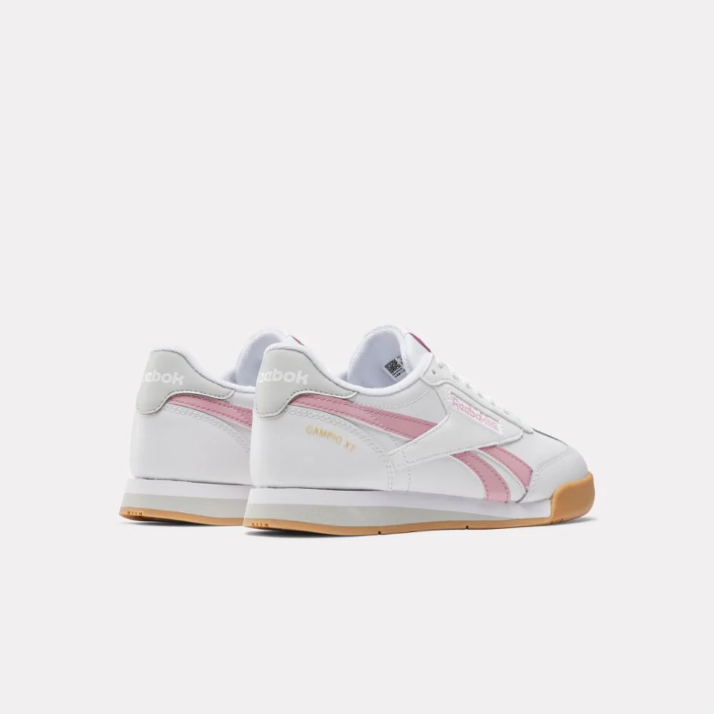 Reebok Footwear Kids Campio XT Shoes - Grade School FTWRWHITE/DUSTYROSE/GUM06 - Image 3