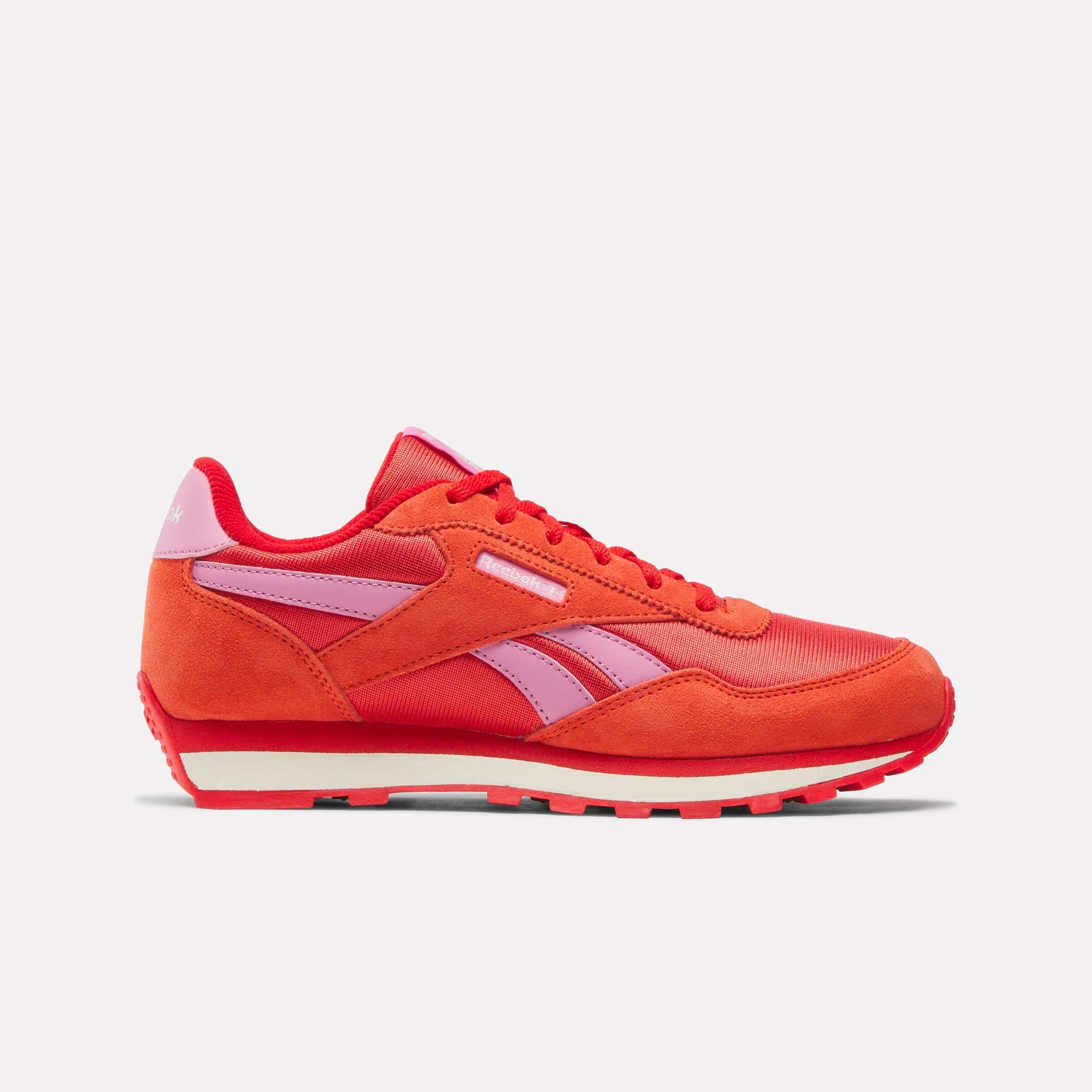 REEBOK FOOTWEAR KIDS Classic AZ Shoes - Grade School SPORTRED/PLAYFULPINK/CHALK