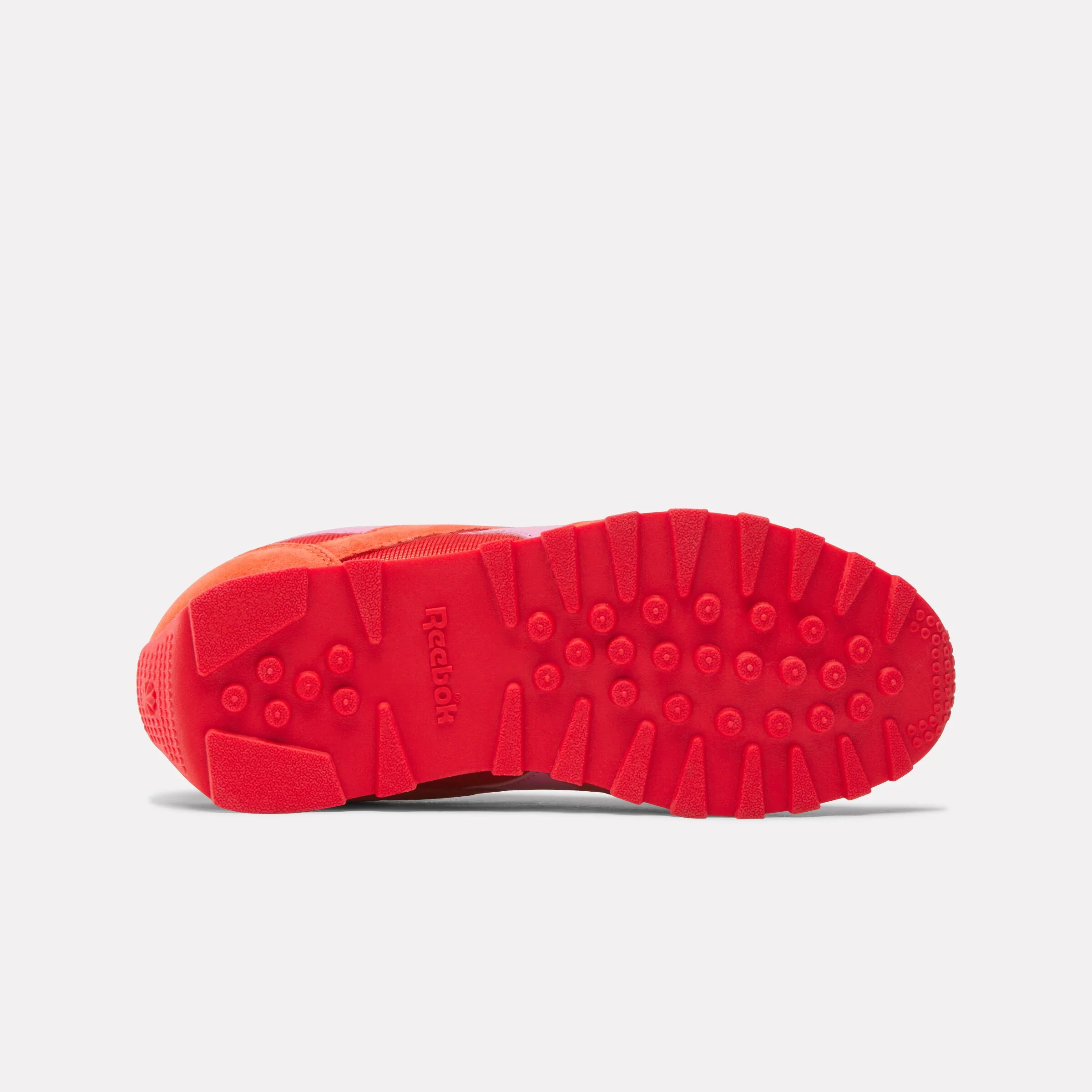 REEBOK FOOTWEAR KIDS Classic AZ Shoes - Grade School SPORTRED/PLAYFULPINK/CHALK - Image 4