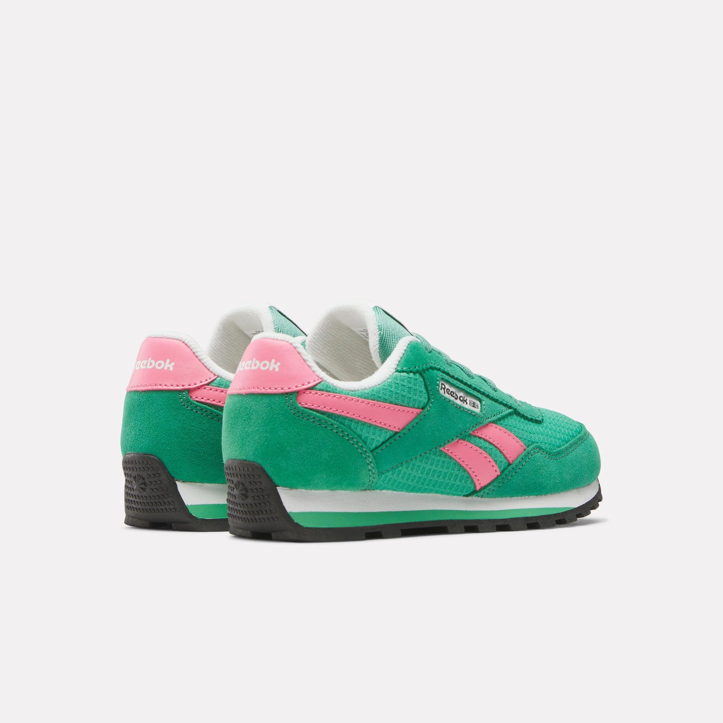 Reebok Footwear Kids Classic AZ Shoes - Pre-School UPGRADE GREEN/UPGRADE GREEN/PA - Image 3