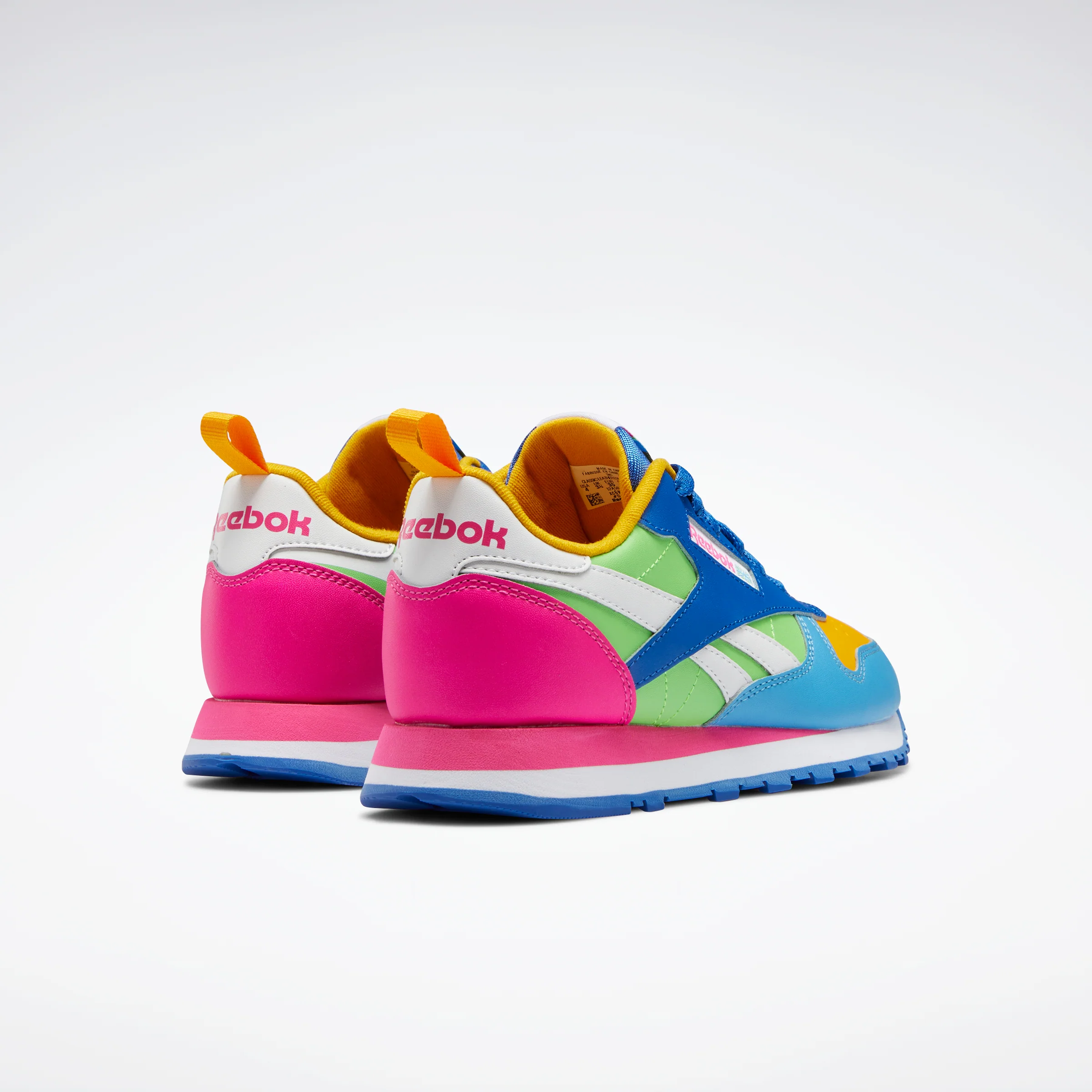 Reebok Footwear Kids Classic Leather Equal Fit Shoes Junior Always Blue/Vector Blue/Proud - Image 3