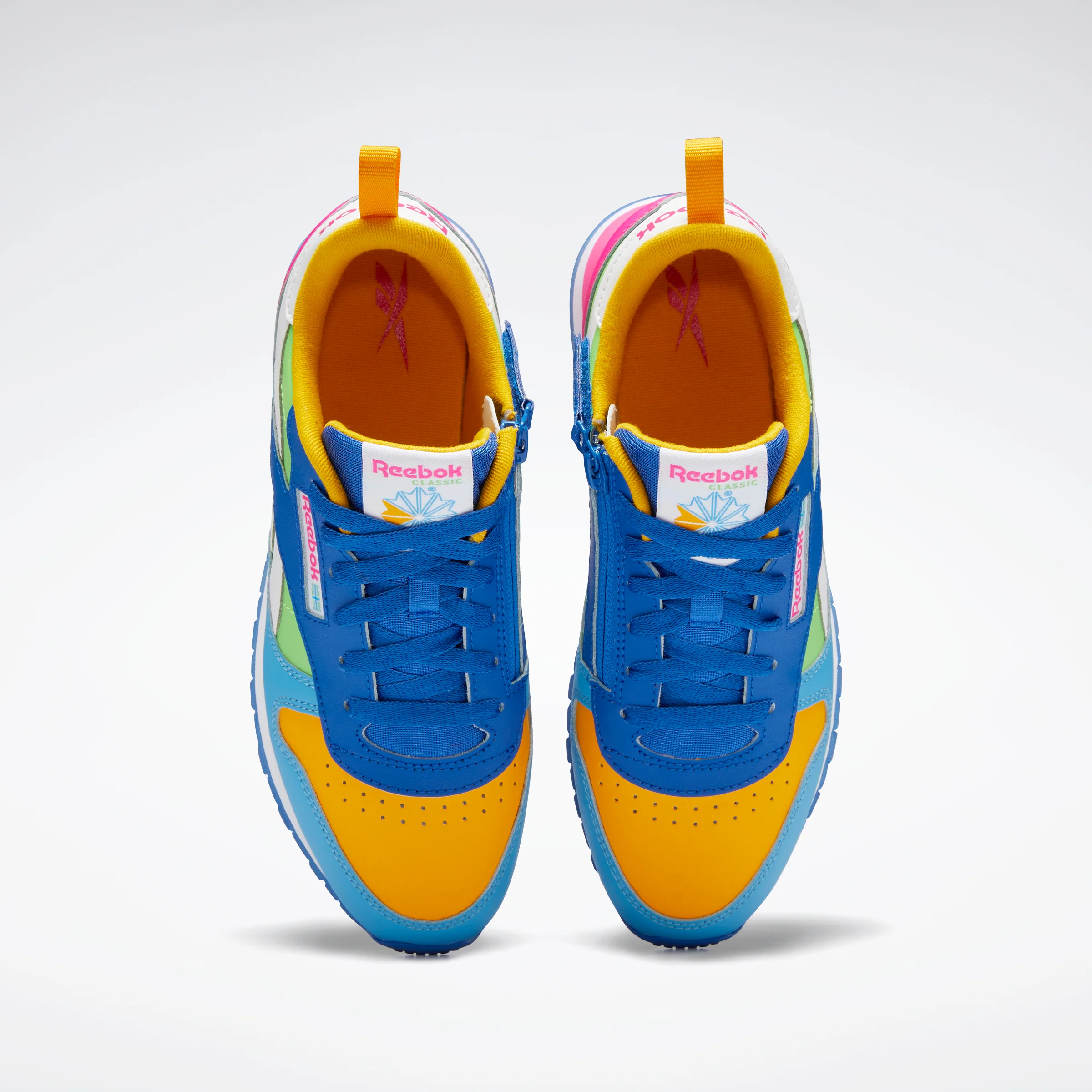 Reebok Footwear Kids Classic Leather Equal Fit Shoes Junior Always Blue/Vector Blue/Proud - Image 5