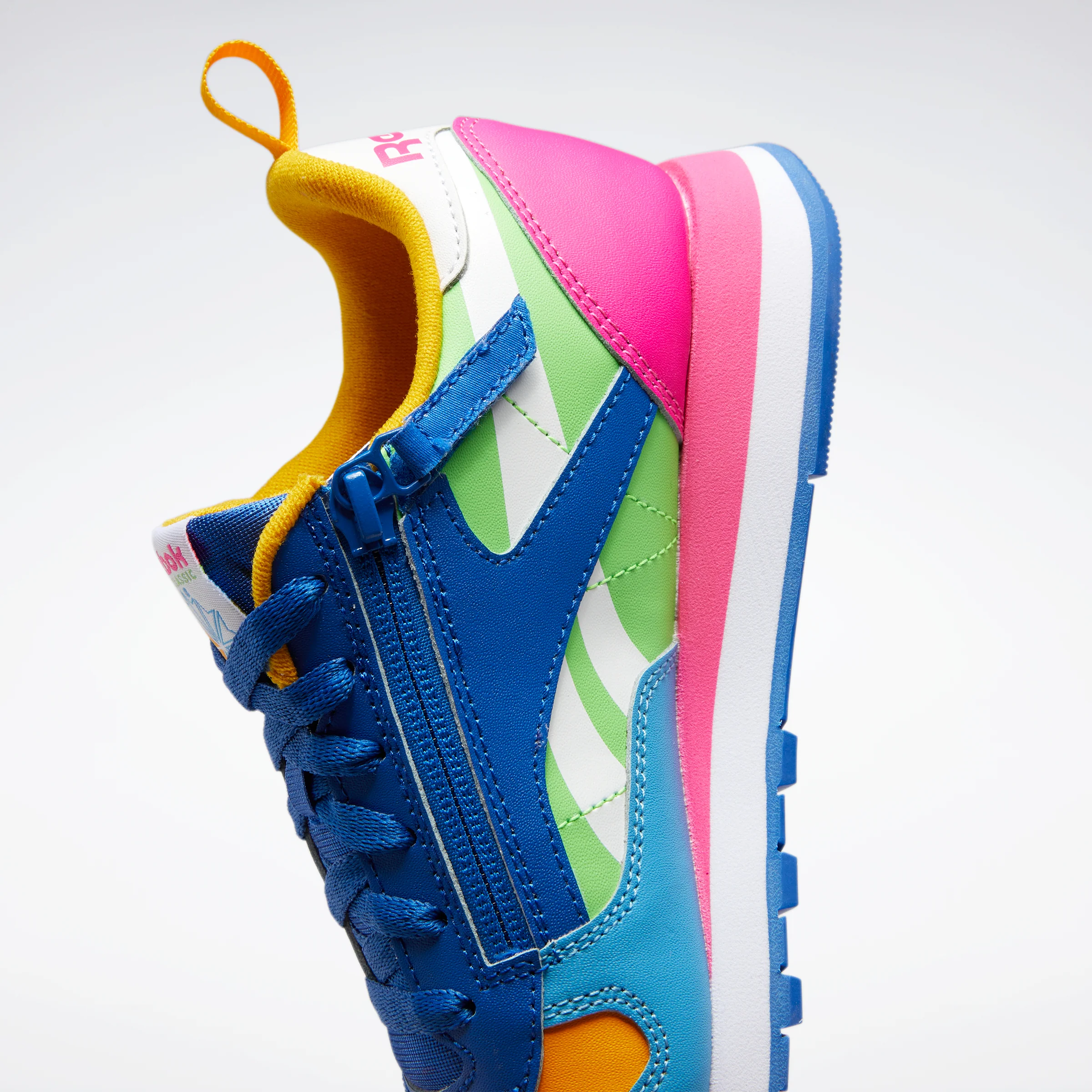 Reebok Footwear Kids Classic Leather Equal Fit Shoes Junior Always Blue/Vector Blue/Proud - Image 6
