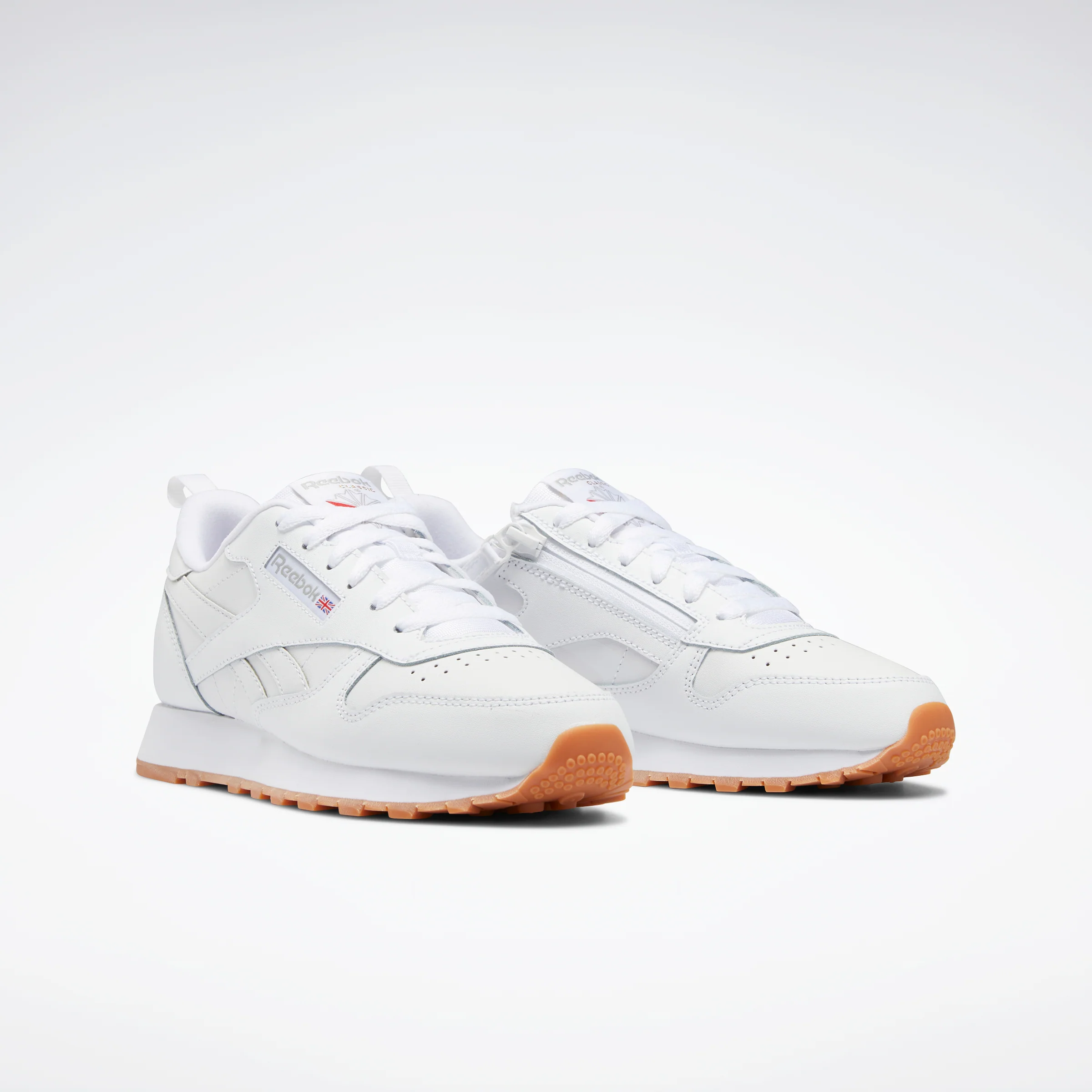 Reebok Footwear Kids Classic Leather Equal Fit Shoes Junior Ftwr White/Ftwr White/Pure Gre - Image 2
