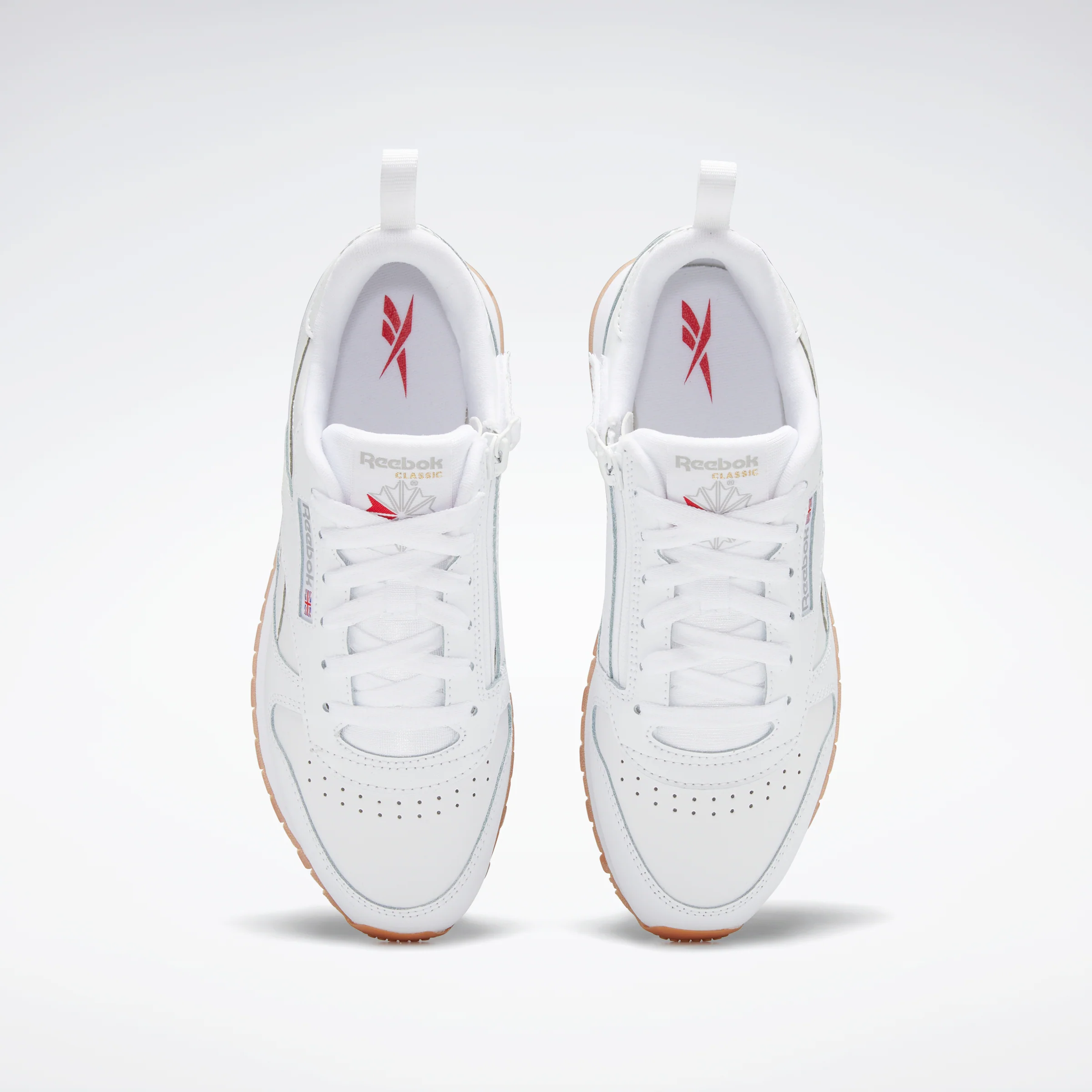 Reebok Footwear Kids Classic Leather Equal Fit Shoes Junior Ftwr White/Ftwr White/Pure Gre - Image 5