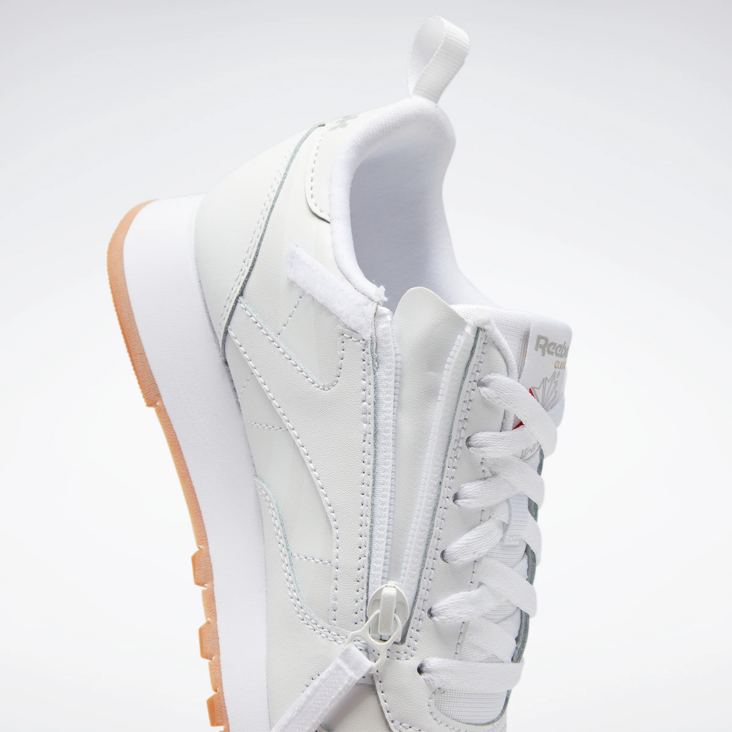 Reebok Footwear Kids Classic Leather Equal Fit Shoes Junior Ftwr White/Ftwr White/Pure Gre - Image 7