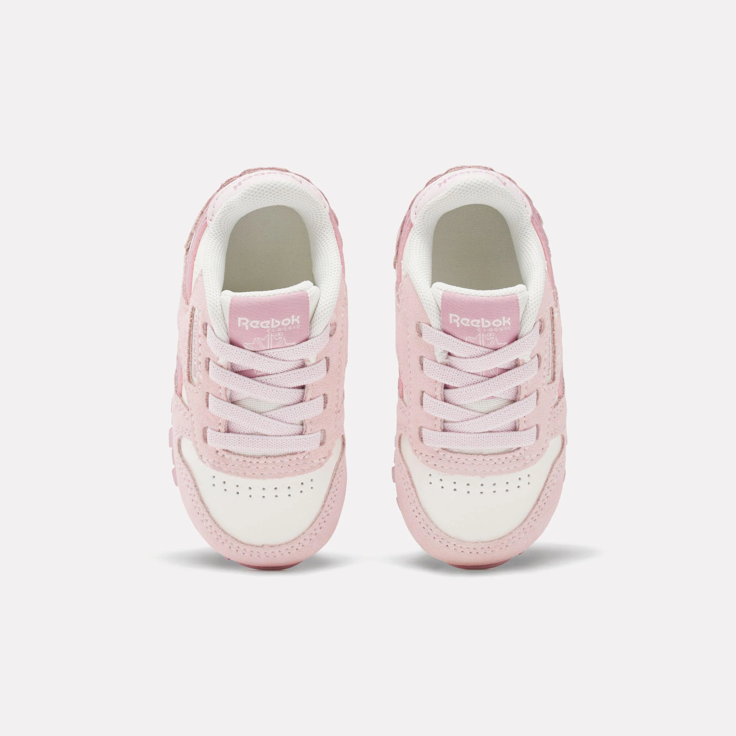 Reebok Footwear Kids Classic Leather Shoes - Baby & Toddler FTWRWHITE/FROSTEDBERRY/CHALK - Image 5