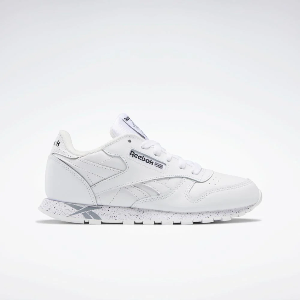 Reebok Footwear Kids Classic Leather Shoes - Grade School FTWR WHT/FTWR WHT/FTWR WHT