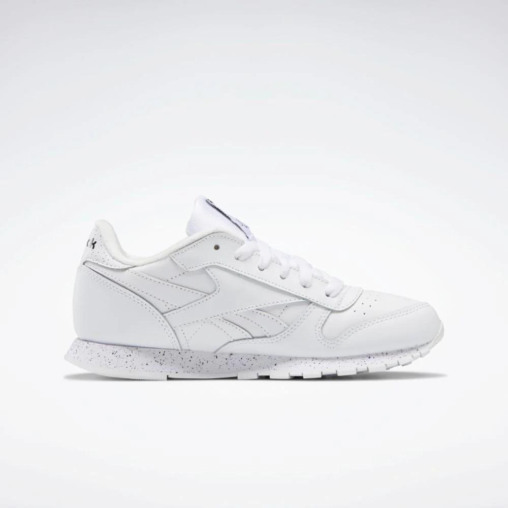 Reebok Footwear Kids Classic Leather Shoes - Grade School FTWR WHT/FTWR WHT/FTWR WHT - Image 2