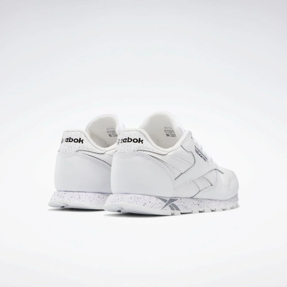 Reebok Footwear Kids Classic Leather Shoes - Grade School FTWR WHT/FTWR WHT/FTWR WHT - Image 4