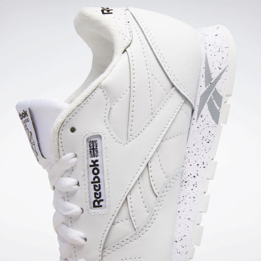 Reebok Footwear Kids Classic Leather Shoes - Grade School FTWR WHT/FTWR WHT/FTWR WHT - Image 8