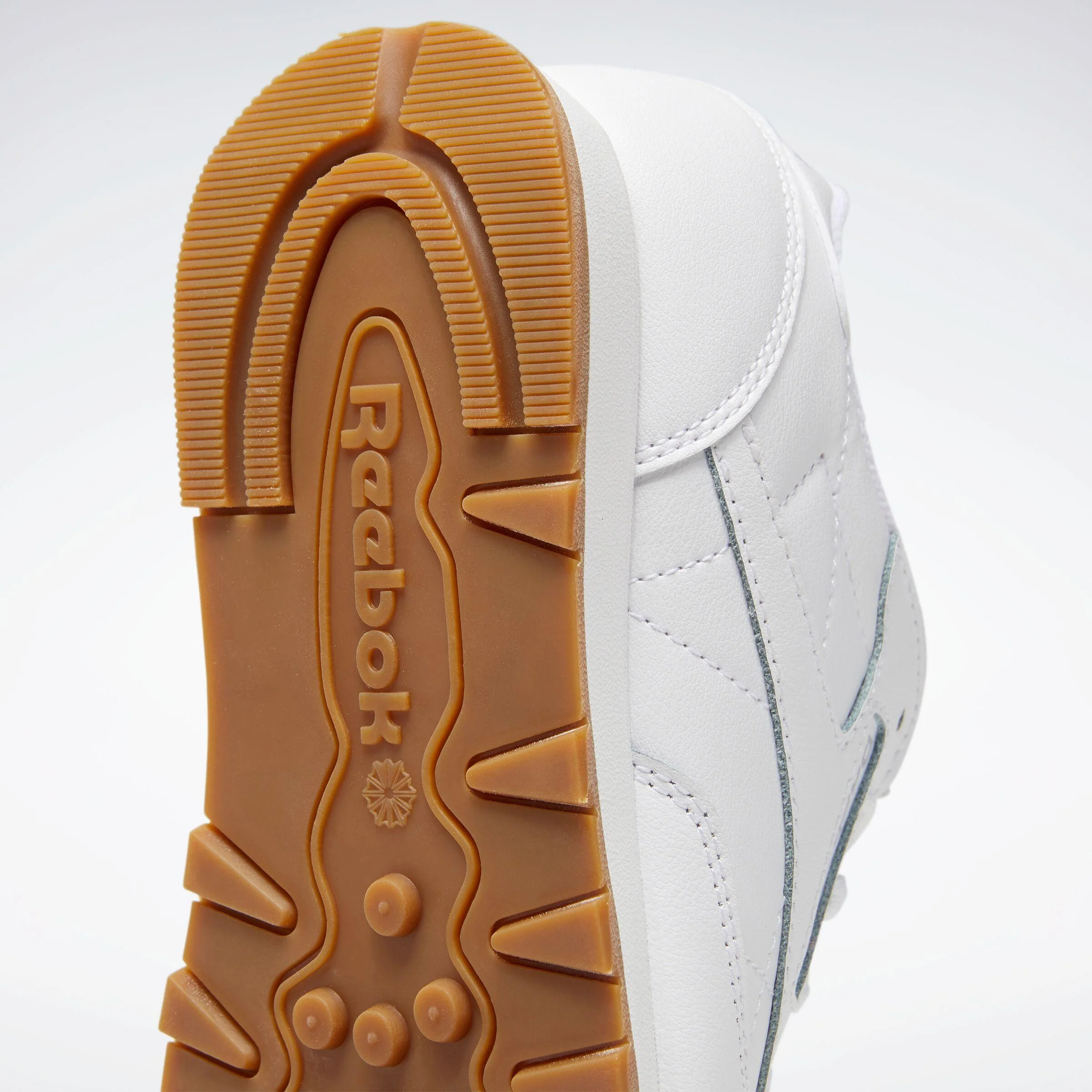 Reebok Footwear Kids Classic Leather Shoes - Grade School FTWWHT/FTWWHT/RBKG02 - Image 6