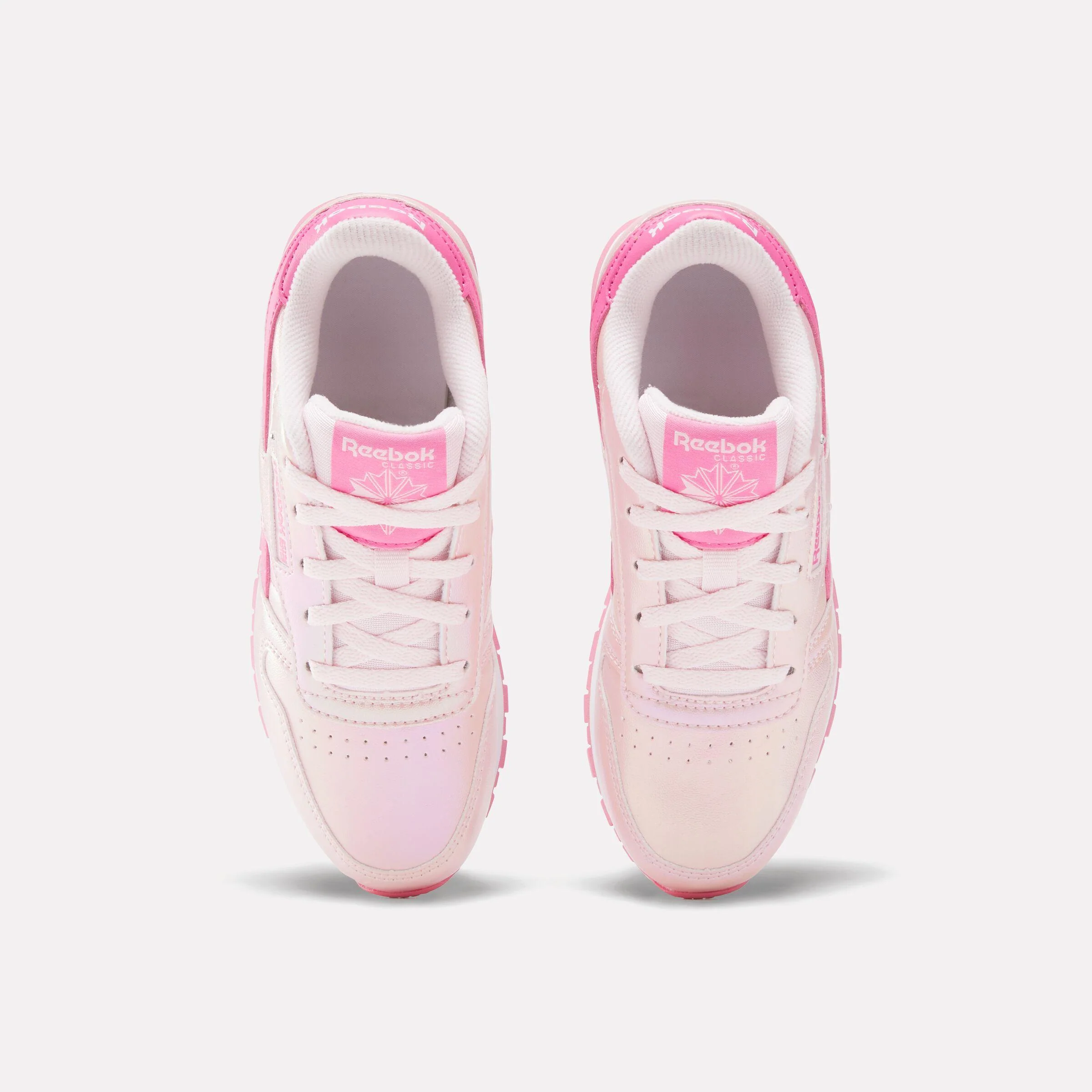 Reebok Footwear Kids Classic Leather Shoes - Pre-School FROSTEDBERRY/TRUEPINK/WHITE - Image 5