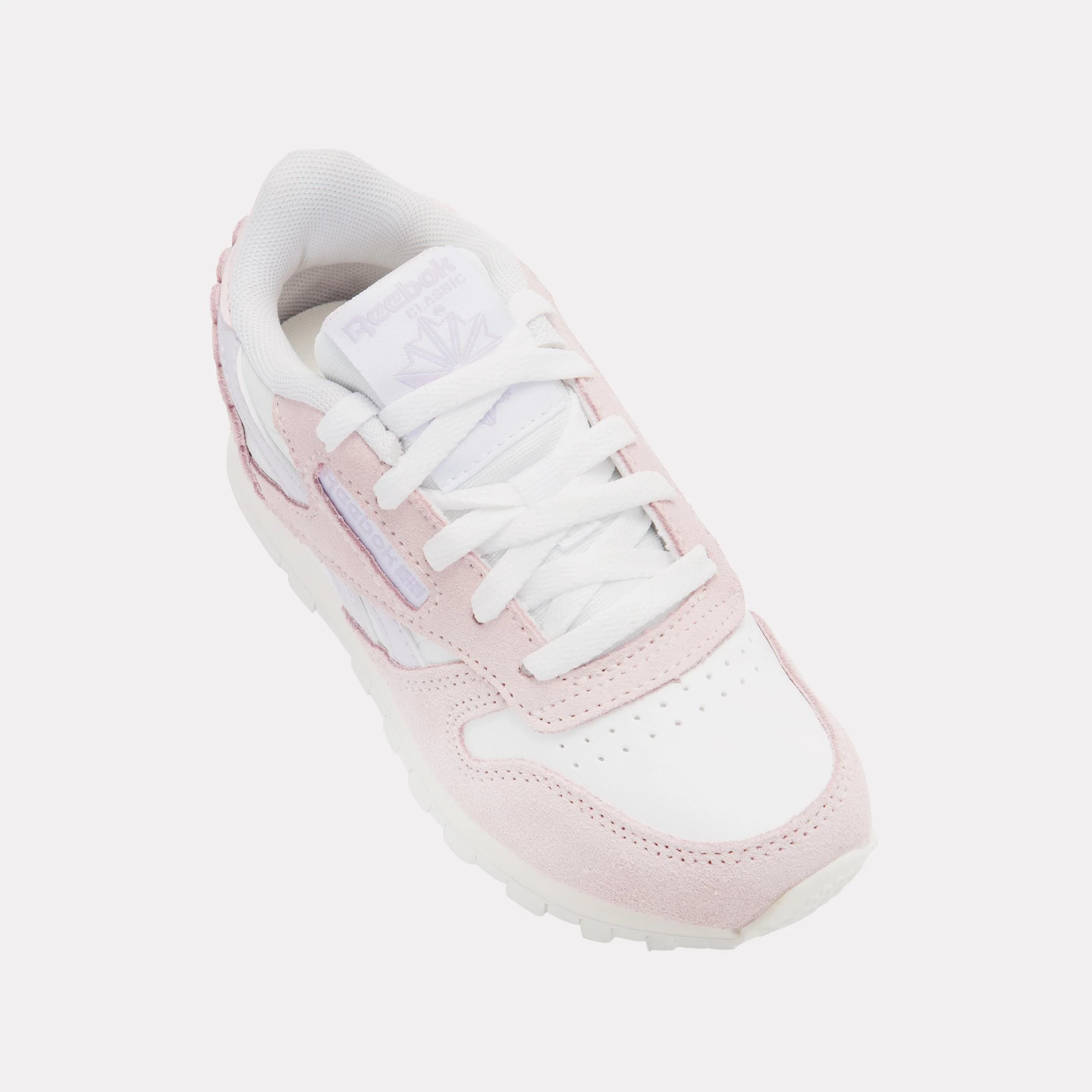 Reebok Footwear Kids Classic Leather Shoes – Pre-School FTWRWHITE/FROSTEDBERRY/CHALK - Image 7
