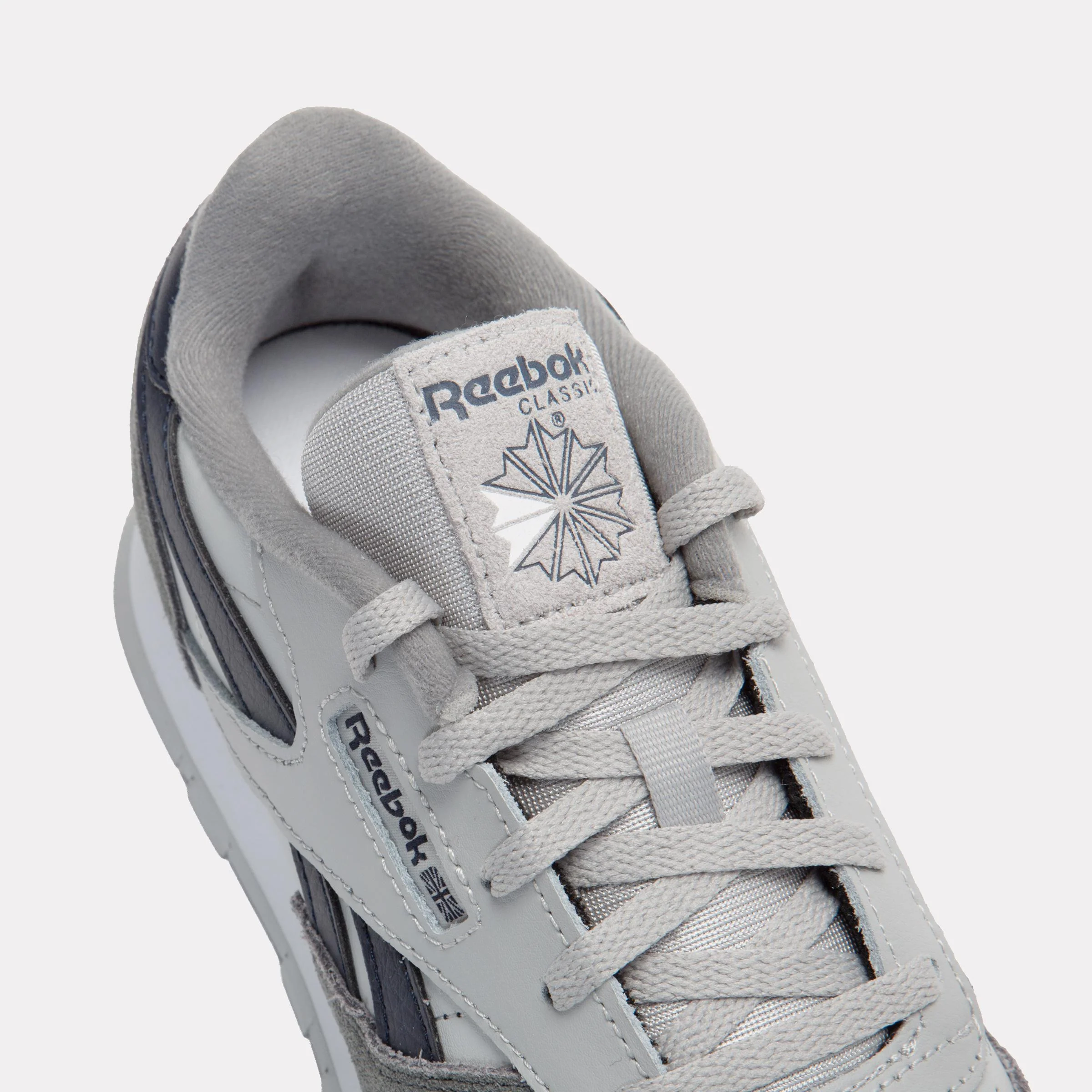 Reebok Footwear Kids Classic Leather Shoes – Pre-School GREY4/GREY1/VECTORNAVY - Image 7