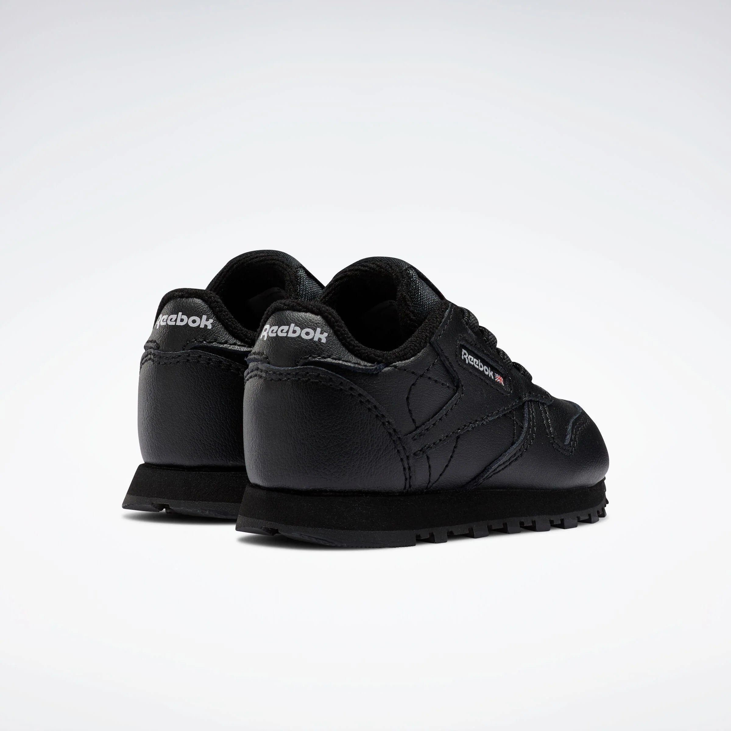 Reebok Footwear Kids Classic Leather Shoes - Toddler CBLACK/CBLACK/CBLACK - Image 3